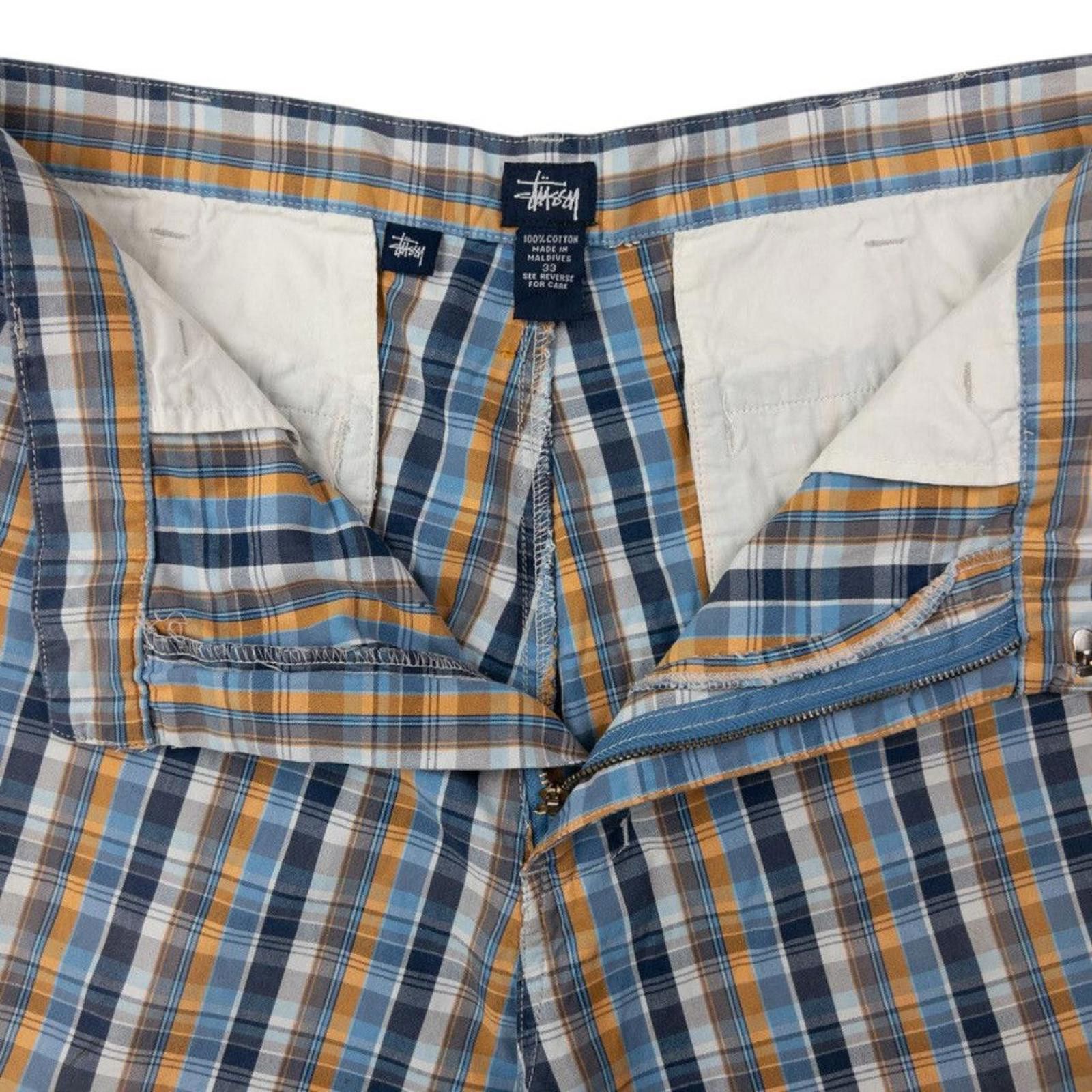 Stussy Vintage Stussy Checked Shorts Size W34 Size US 34 / EU 50 - 4 Thumbnail