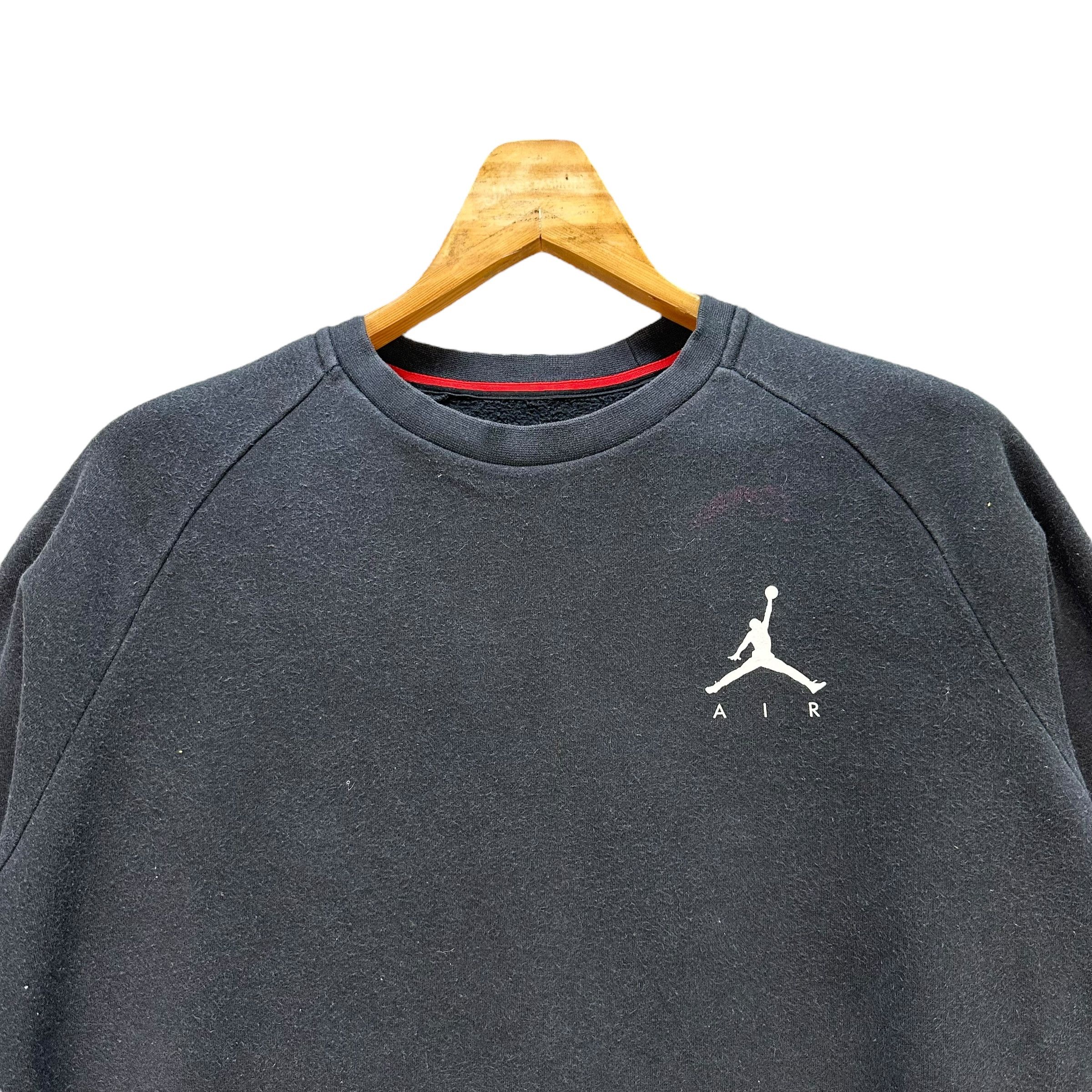 Jordan Brand AIR JORDAN Small Logo Crewneck Sweatshirt #A3-0070 Size US L / EU 52-54 / 3 - 2 Thumbnail