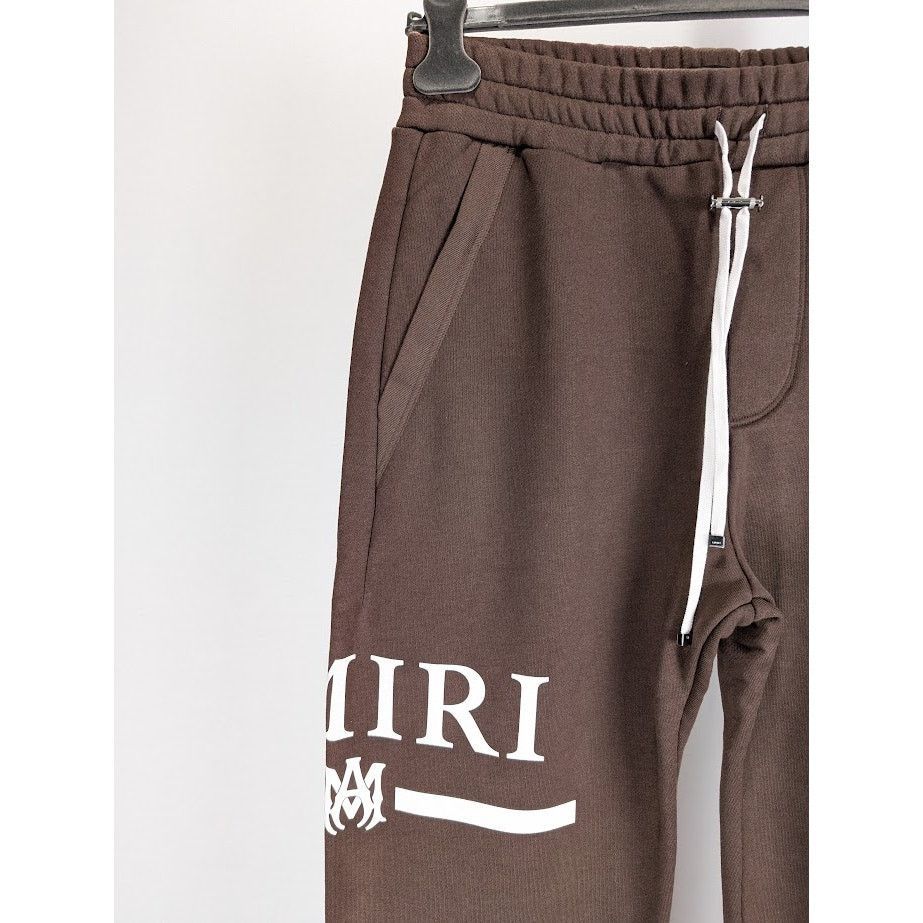 Amiri o1rshd1 Amiri MA Bar Sweatpants & Joggers in Brown Size US 32 / EU 48 - 7 Thumbnail