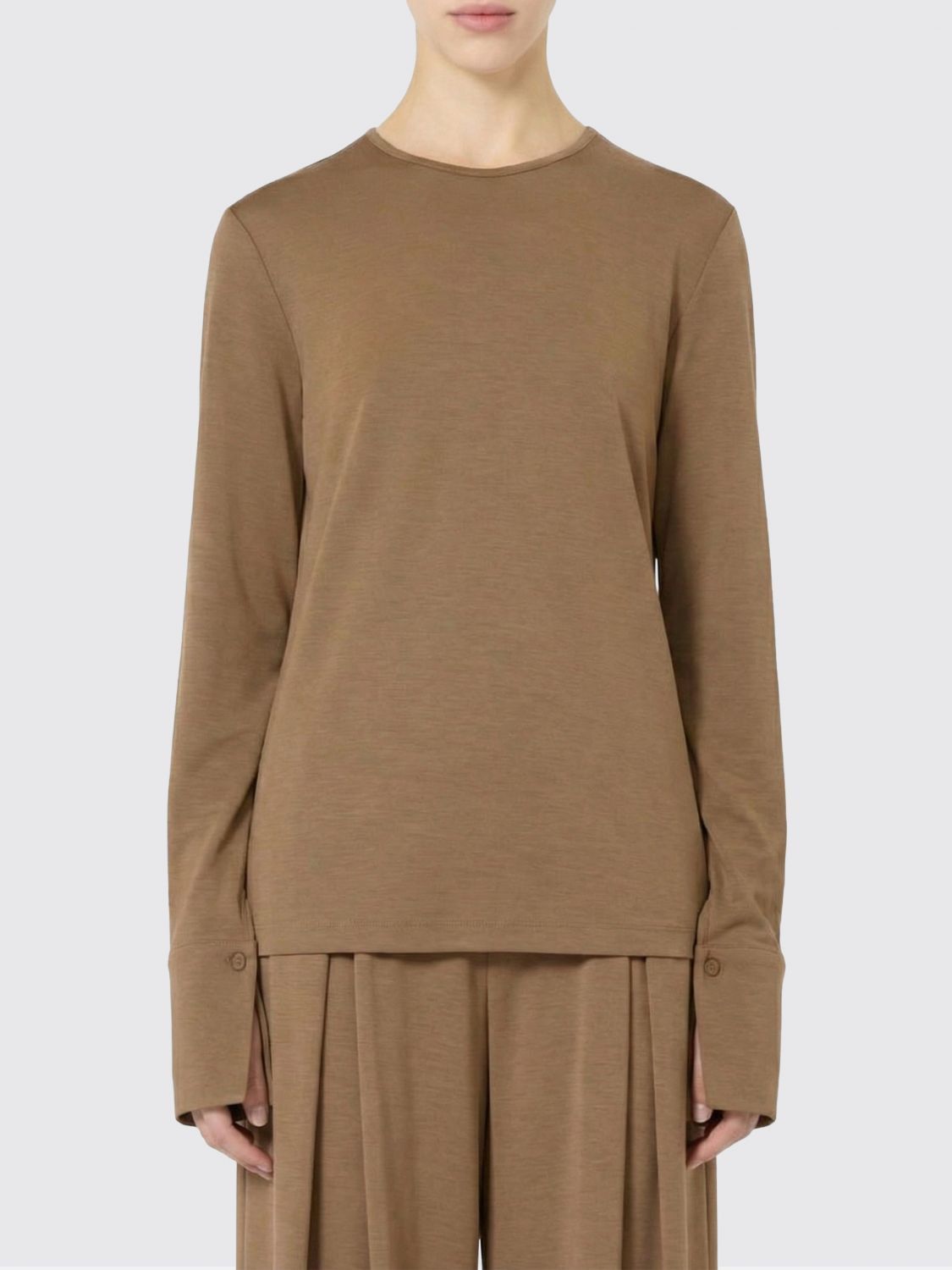 Max Mara Max Mara Sweater Woman Brown Size XS / US 0-2 / IT 36-38 - 1 Thumbnail