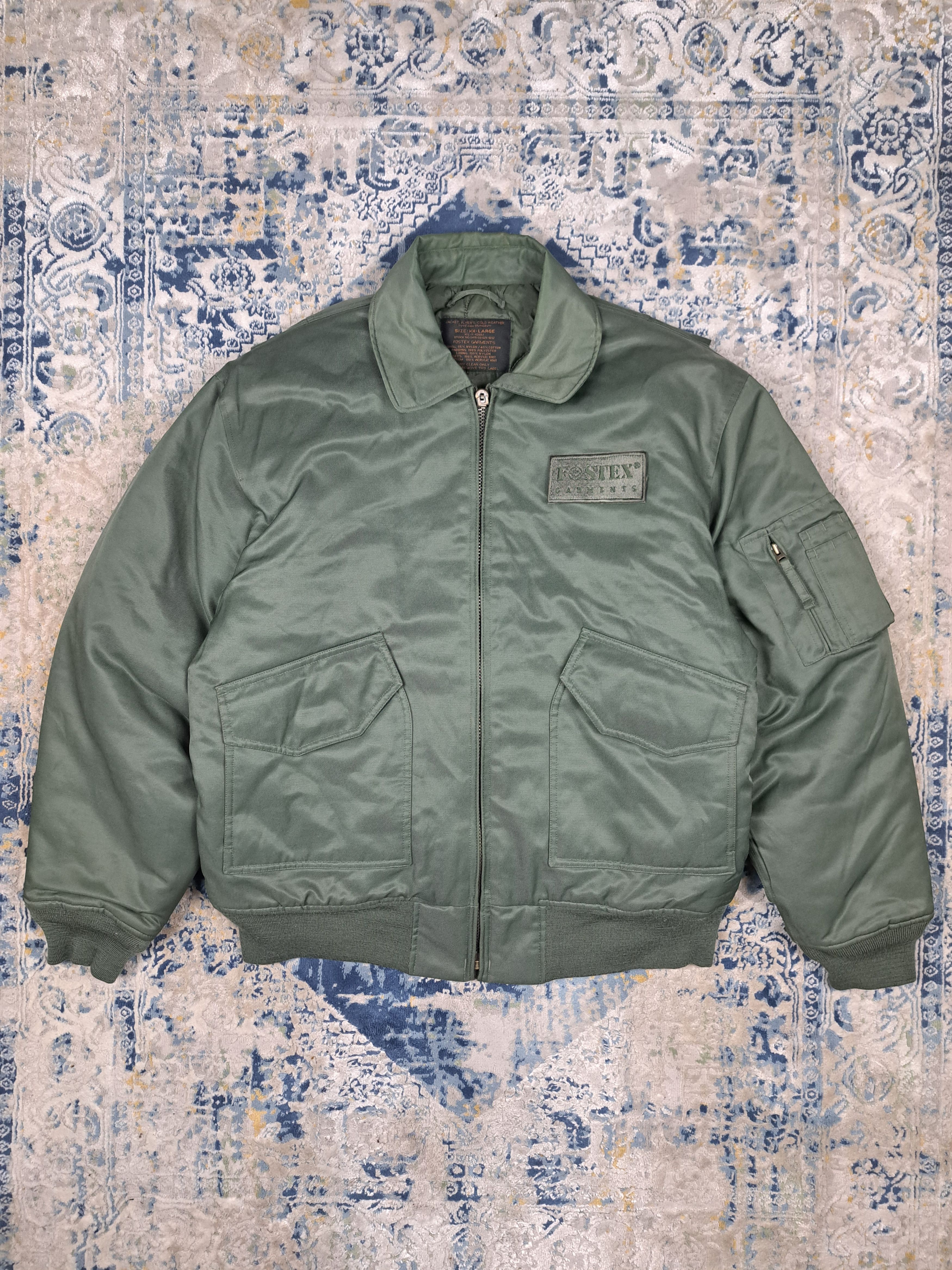 image of Archival Clothing x Fostex Garments Cwu-45 Insulated Bomber Jacket Riot in Khaki, Men's (Size 2XL)