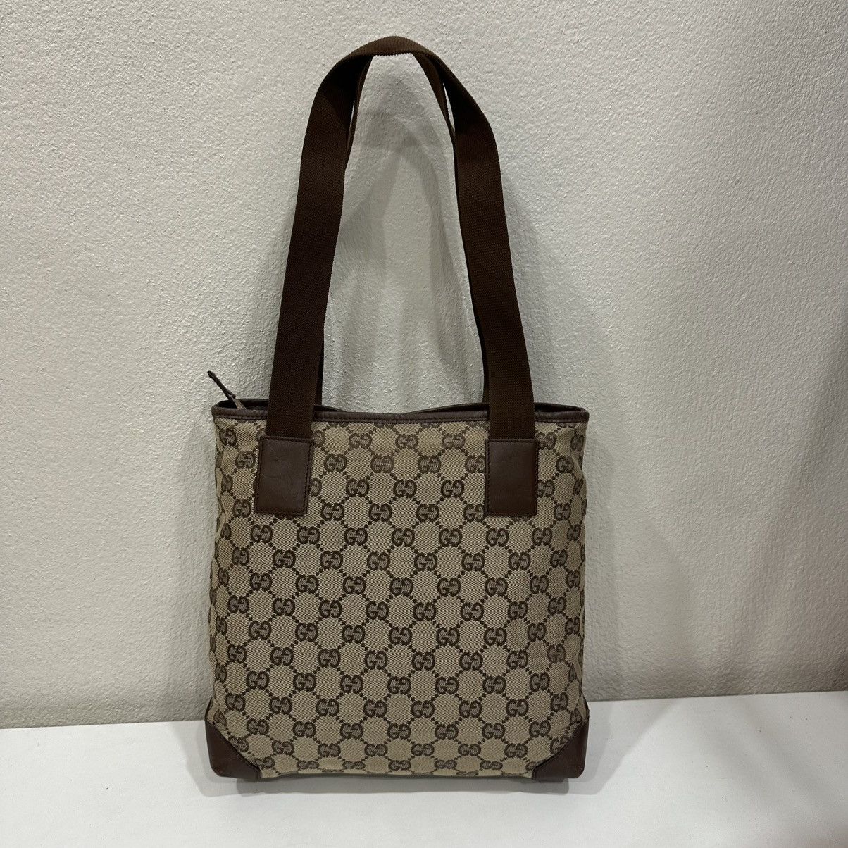 Gucci ‼️YES‼️ GUCCI MEDIUM GG CANVAS MONOGRAM TOTE BAG Size ONE SIZE - 3 Thumbnail