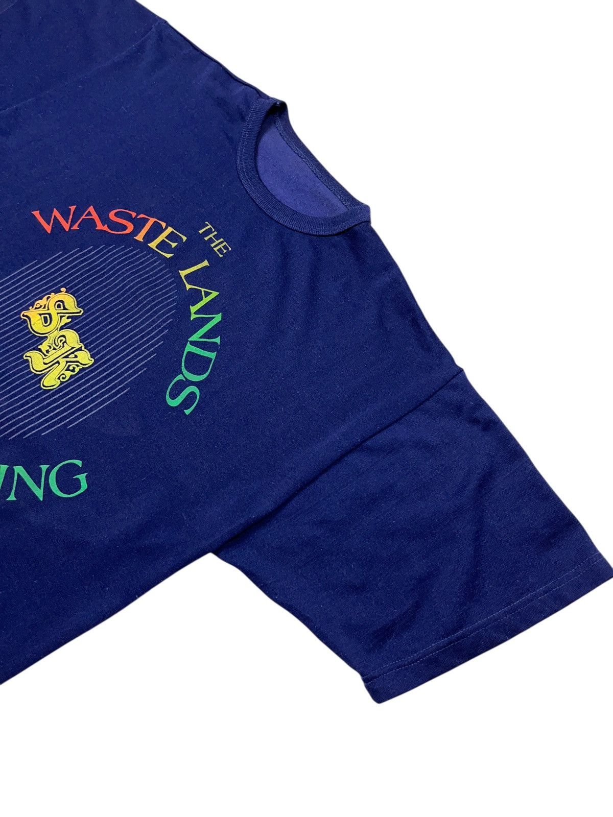 Expert Horror Vintage 90s Stephen King Waste Lands Dark Tower Book T-shirt Size US M / EU 48-50 / 2 - 2 Thumbnail