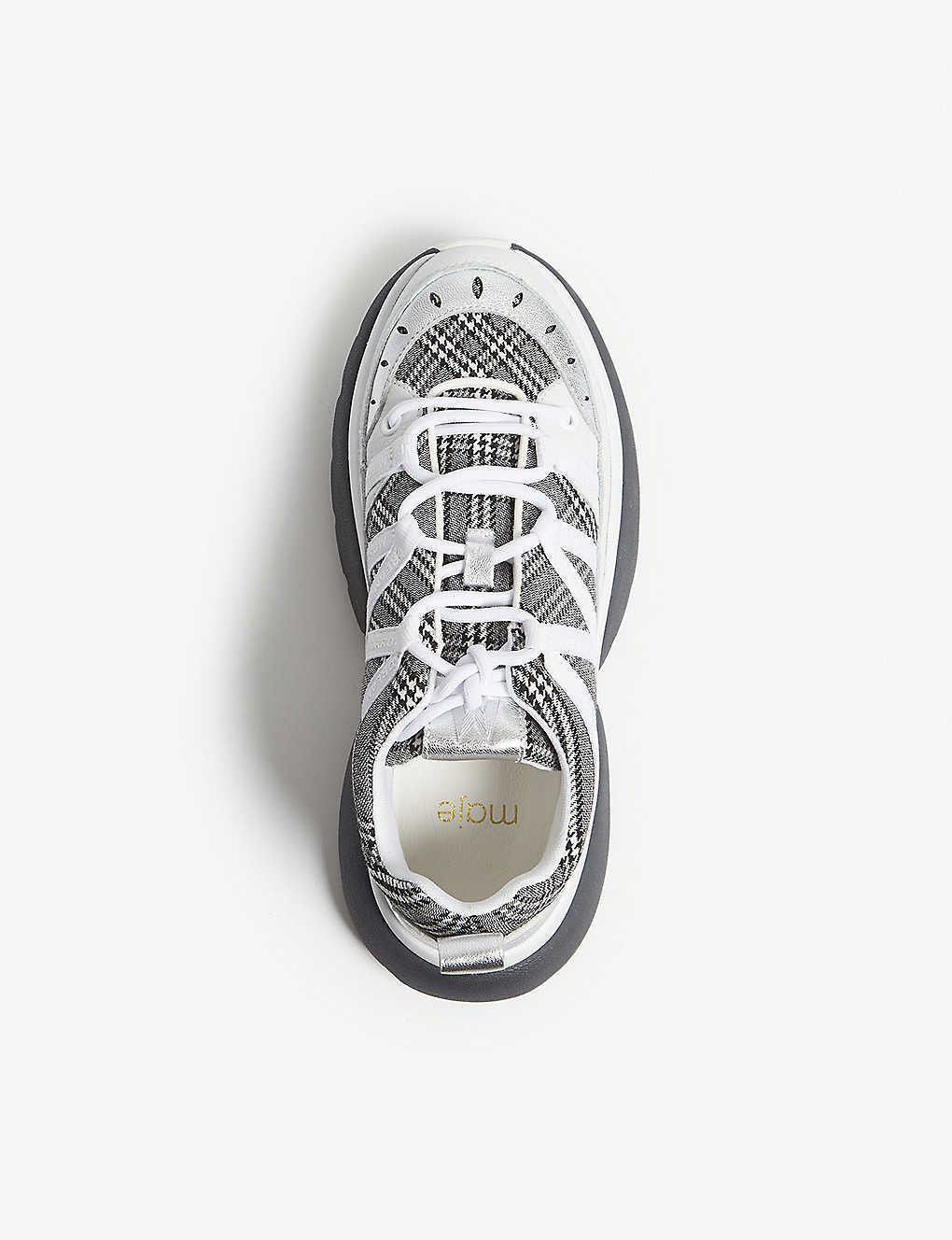 Maje MAJE leather and textile sneakers Size US 11 / IT 41 - 7 Thumbnail
