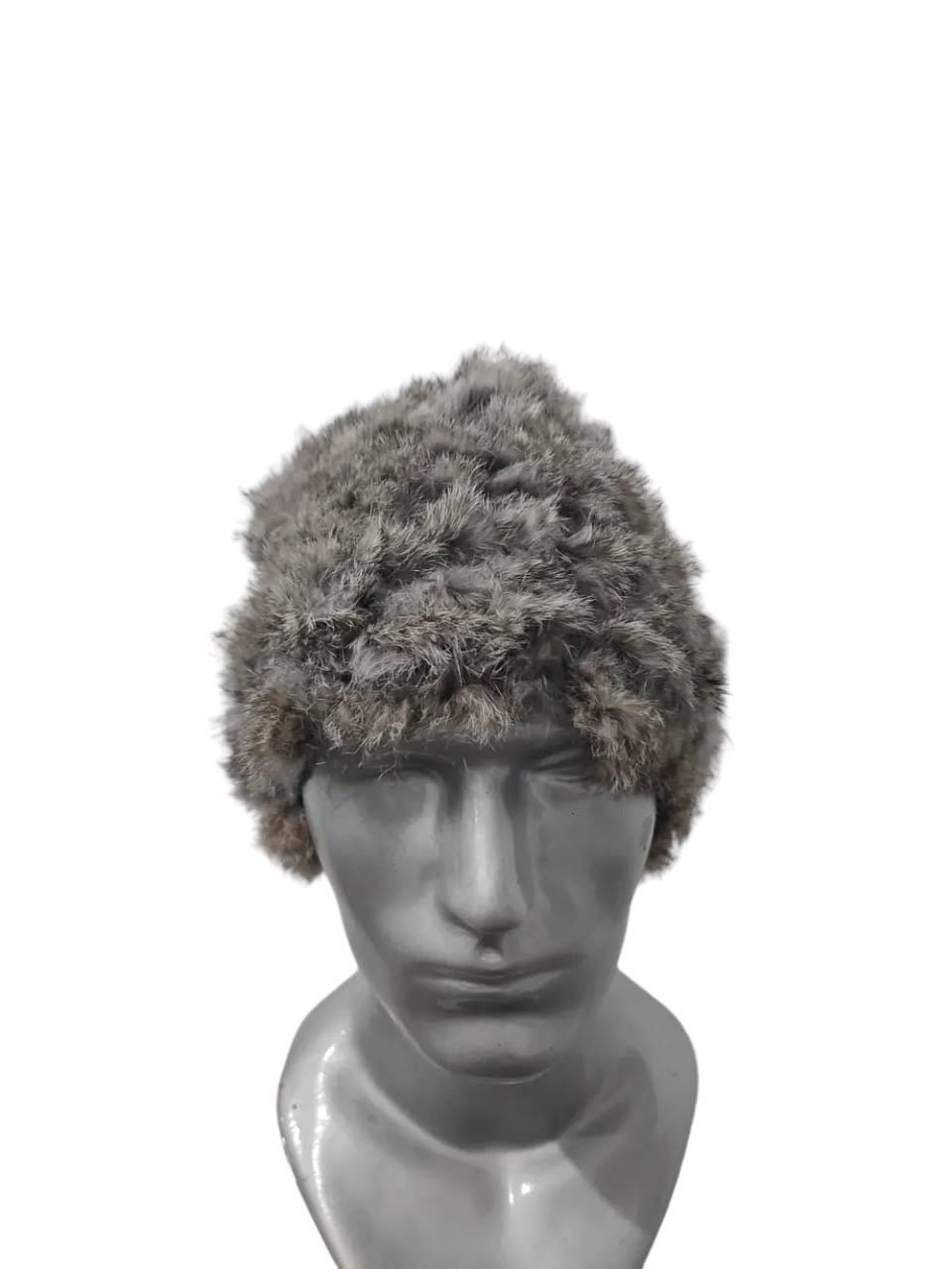 Other Unknown Japanese Real Fur Beanie Hats Size ONE SIZE - 1 Thumbnail