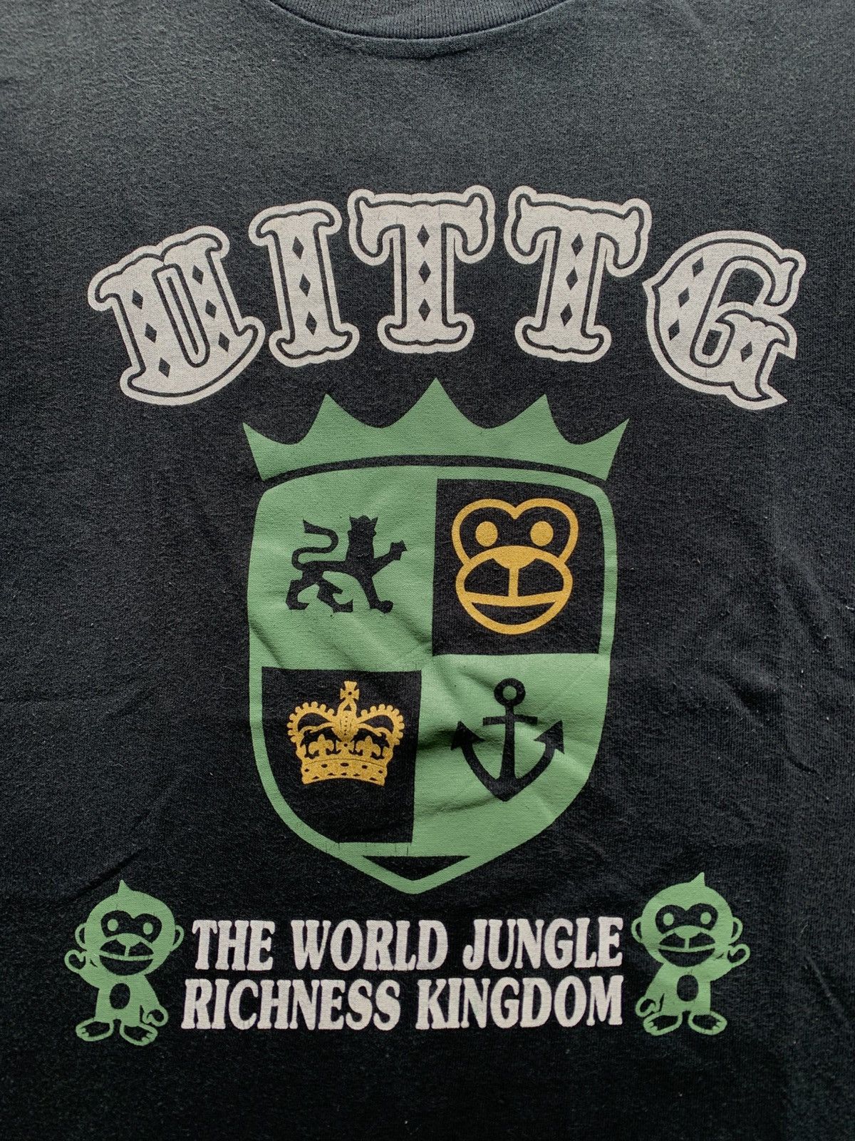 Hysteric Glamour × Japanese Brand × Le Grande Bleu (L.G.B.) Uttig Baby Double Layer Poem Rock Tshirt Size US M / EU 48-50 / 2 - 5 Thumbnail
