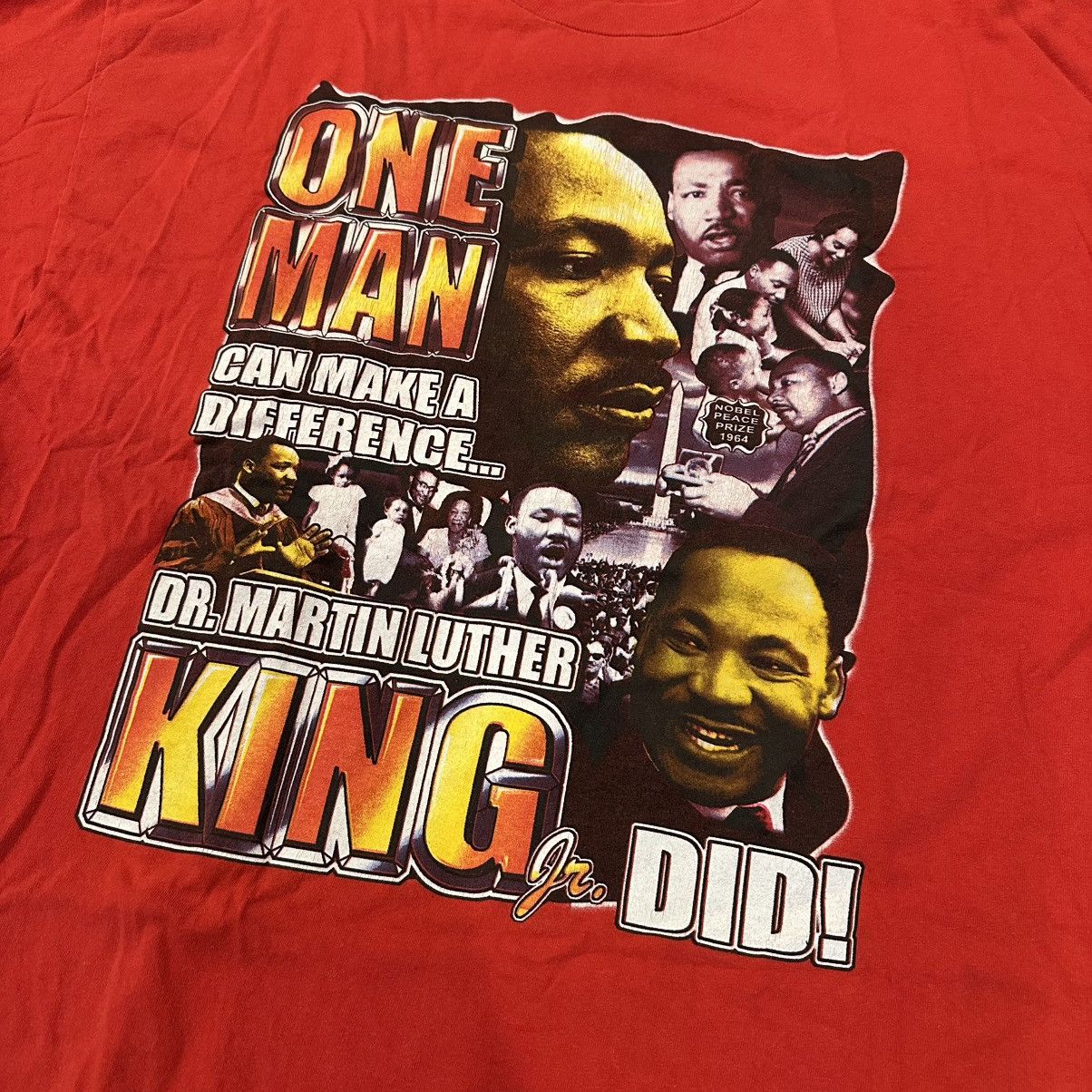 Vintage Vintage Martin Luther King Jr. T-Shirt Size XXL Size US XXL / EU 58 / 5 - 2 Thumbnail