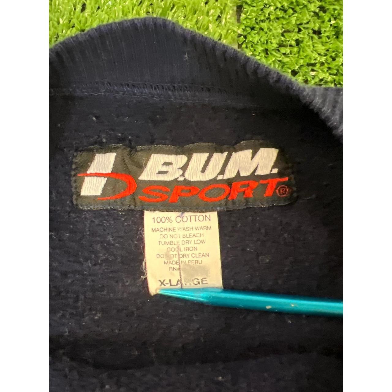 B.U.M Equipment Vintage BUM Gym Equipment Crewneck Sweatshirt Mens Blue XL Size US XL / EU 56 / 4 - 3 Thumbnail
