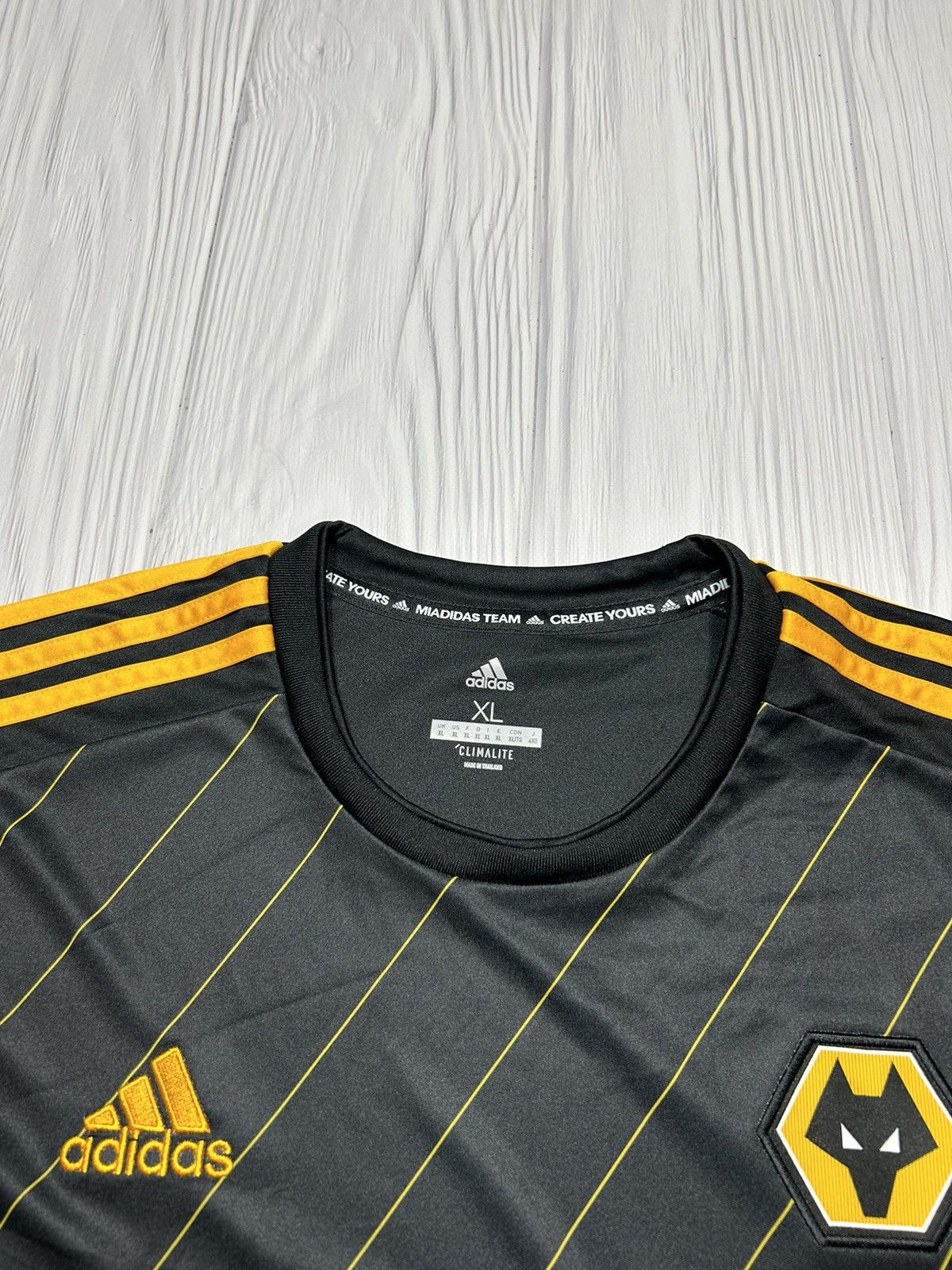 Adidas Wolverhampton 2019/20 Adidas Soccer Jersey Size XL Size US XL / EU 56 / 4 - 6 Thumbnail