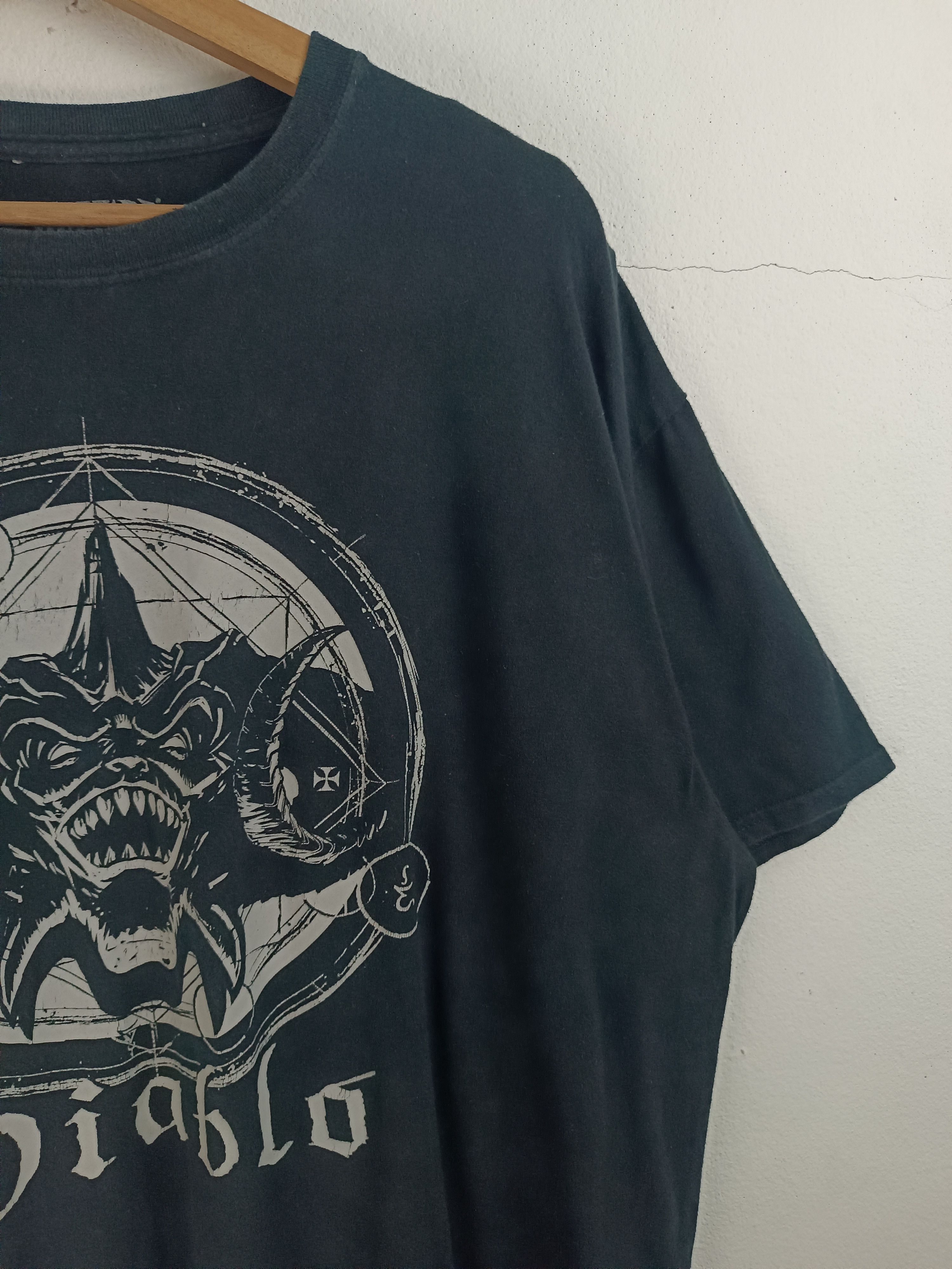 Microsoft VINTAGE DIABLO BY BLIZZARD ENT GAME FADED TEE rpg Size US XXL / EU 58 / 5 - 6 Thumbnail