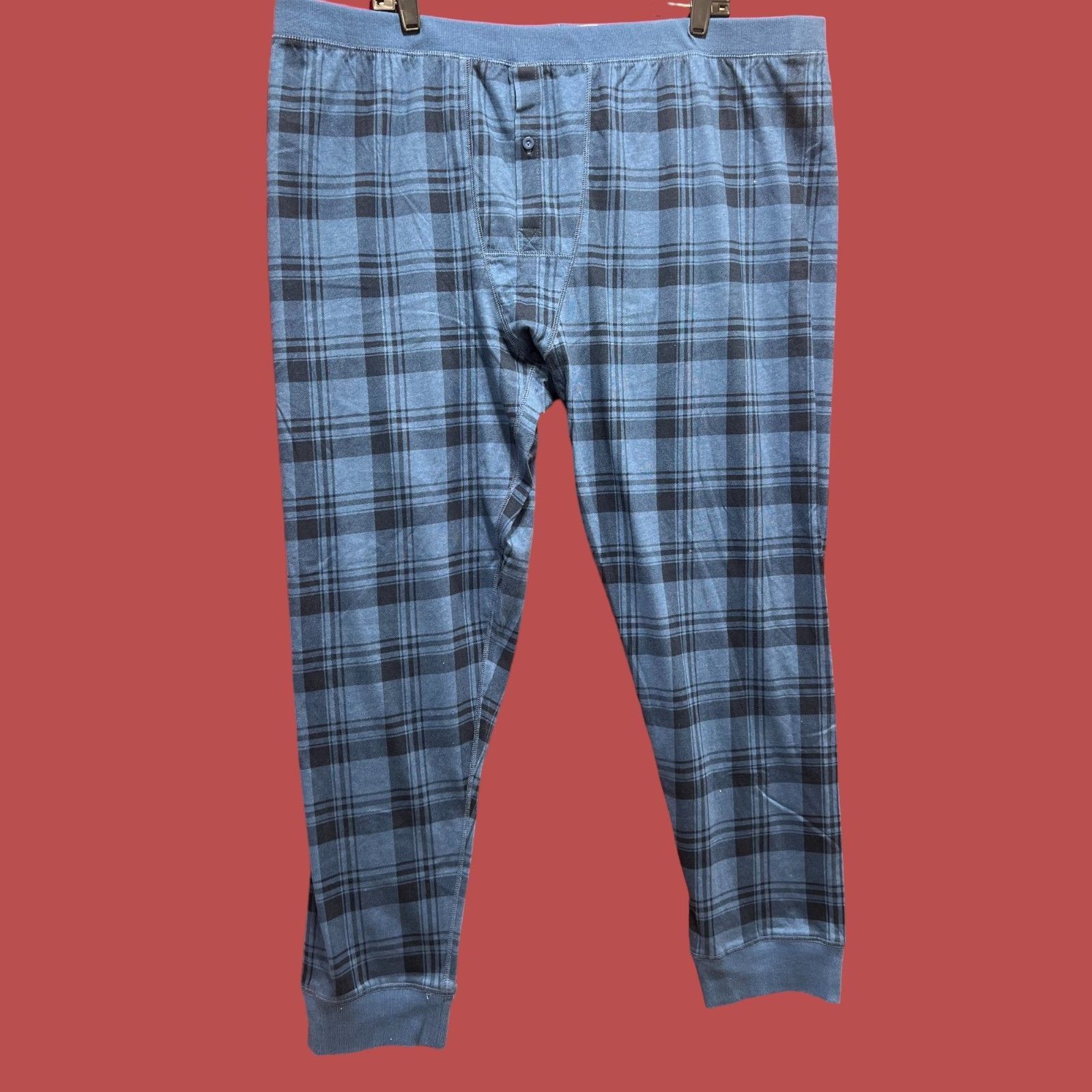 Other Goodfellow - Men's Plaid Pajama Pants - Blue - XXL Size ONE SIZE - 1 Thumbnail