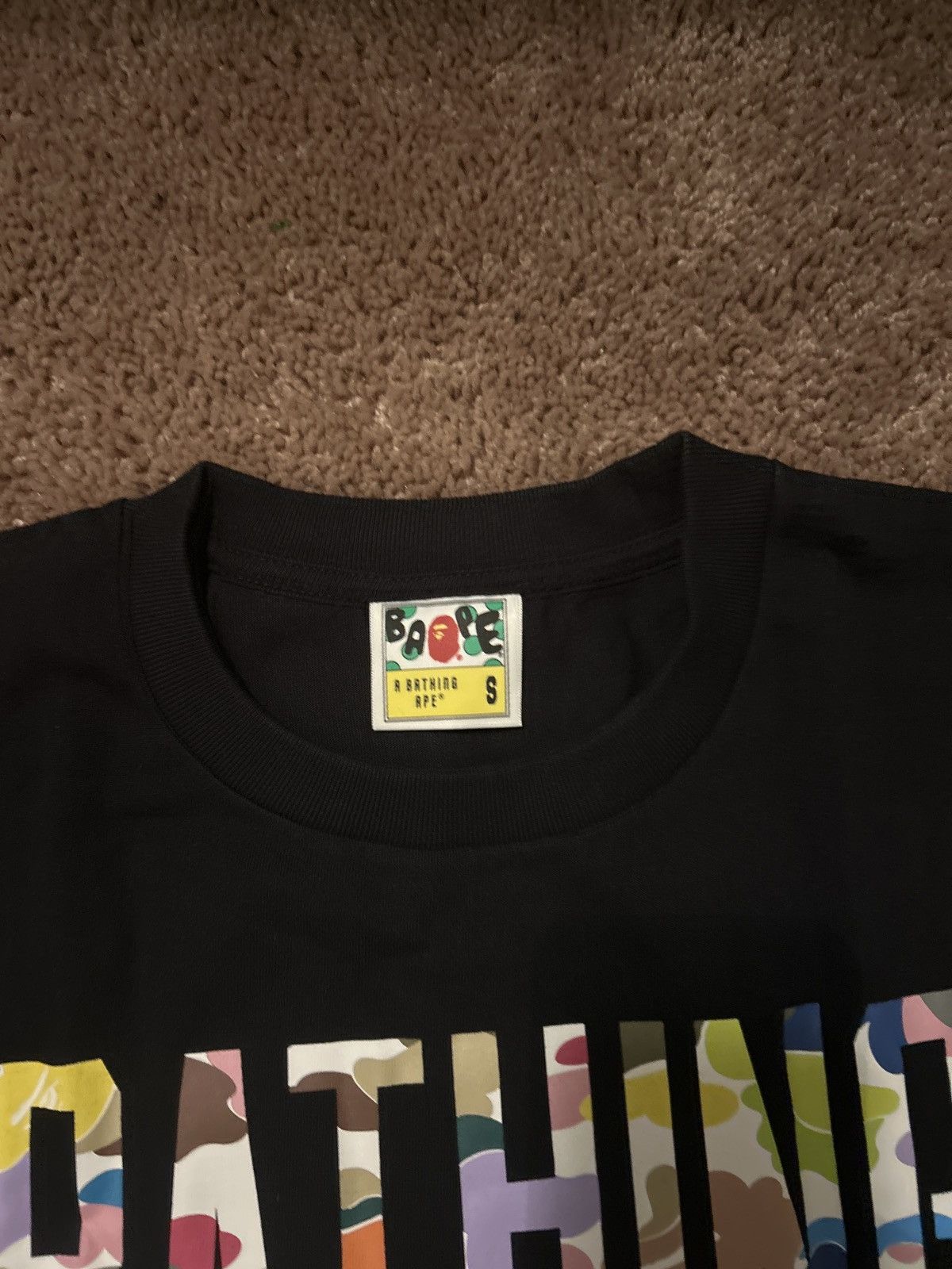 Bape BAPE Multi Camo NYC Logo Tee 'Black' Size US S / EU 44-46 / 1 - 2 Thumbnail