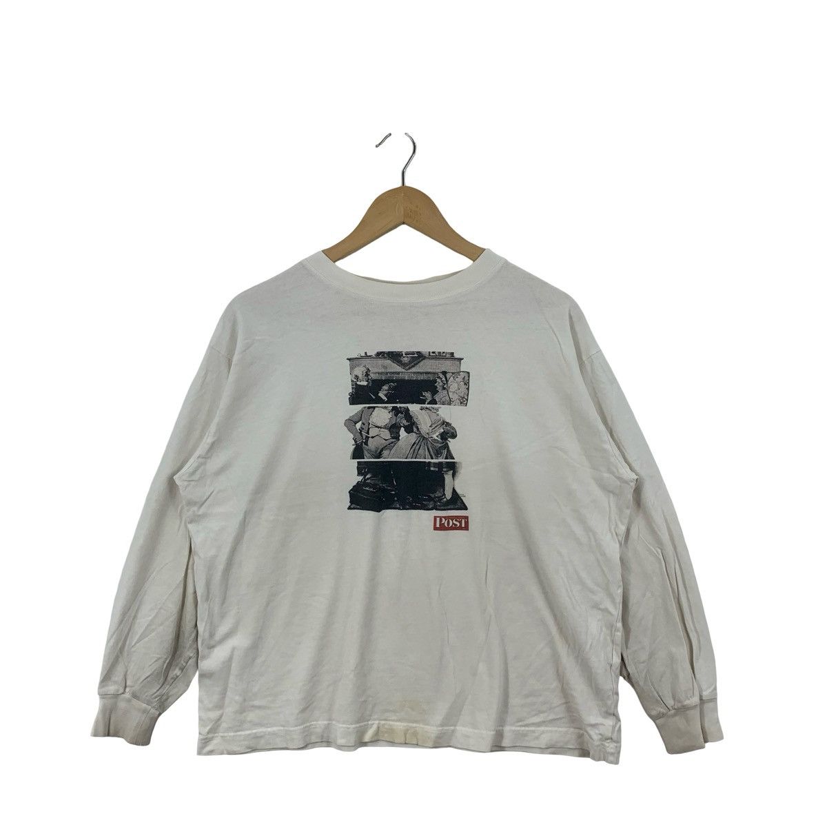 Other YE LiBARE Monochrome Collage Design Long Sleeve Tee Shirt Size US L / EU 52-54 / 3 - 4 Thumbnail
