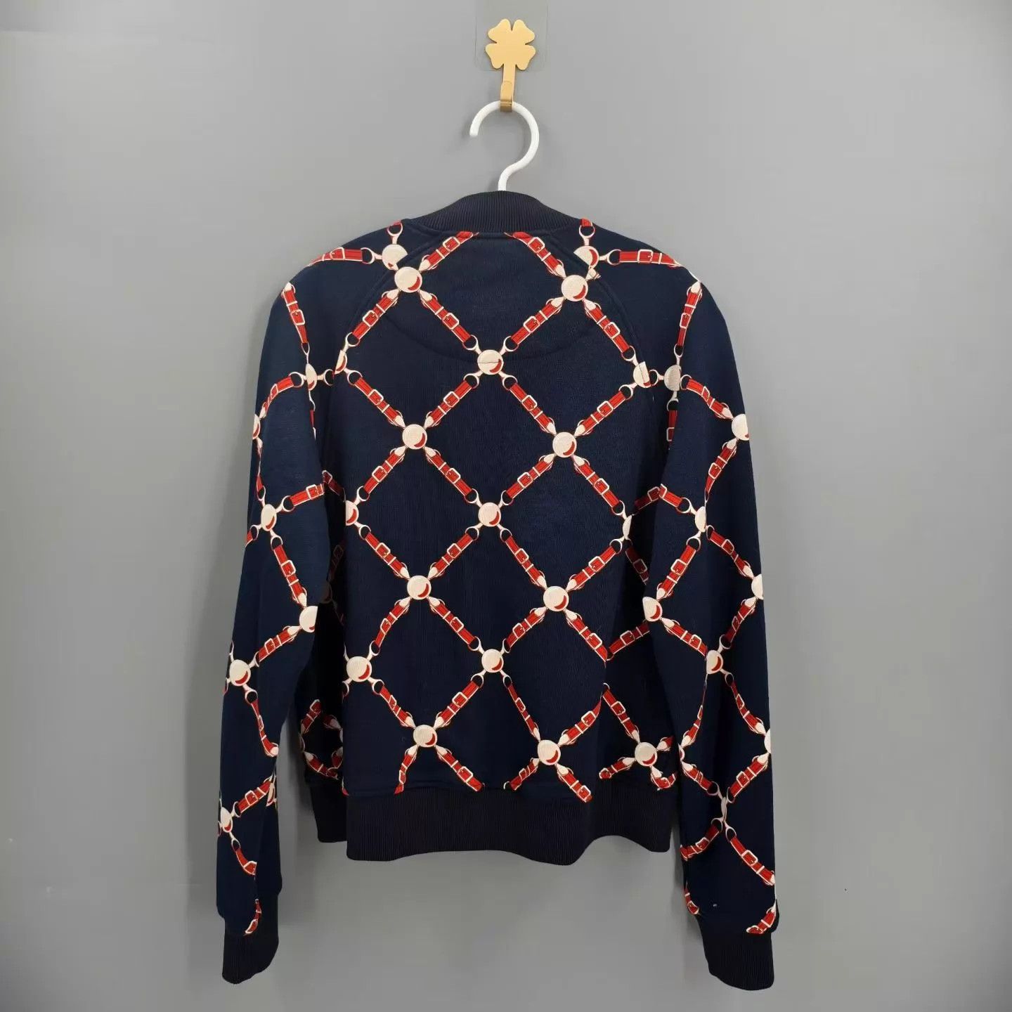 Hermes Hermes Classic Chain Print Jacket 36 99 Size XS / US 0-2 / IT 36-38 - 2 Thumbnail