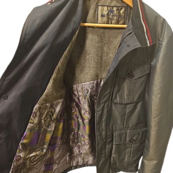 Etro Green Utility Jacket / Coat Size US S / EU 44-46 / 1 - 3 Thumbnail