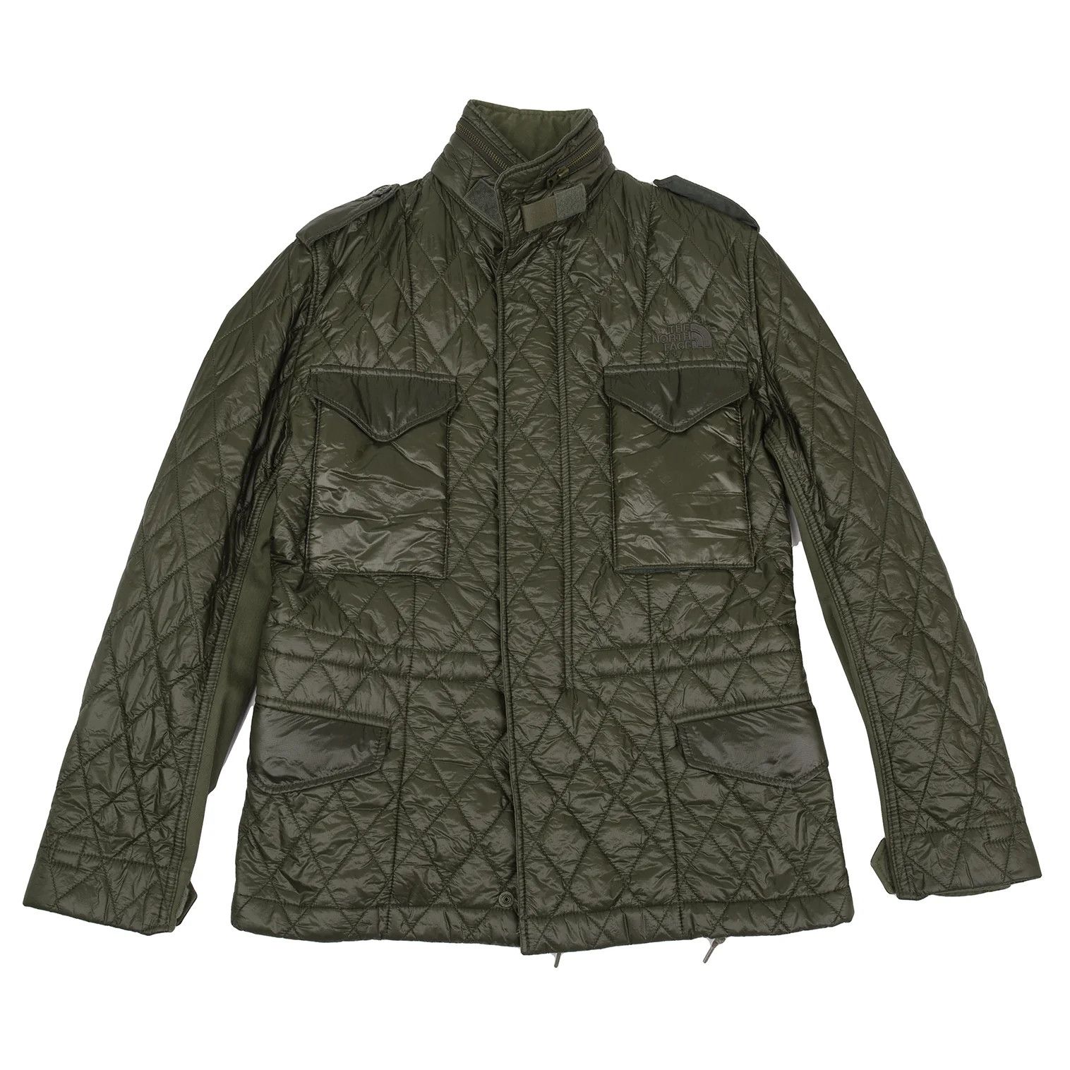 Junya Watanabe × The North Face Quilted Jacket in Khaki, Size XS Size US XS / EU 42 / 0 - 1 Thumbnail