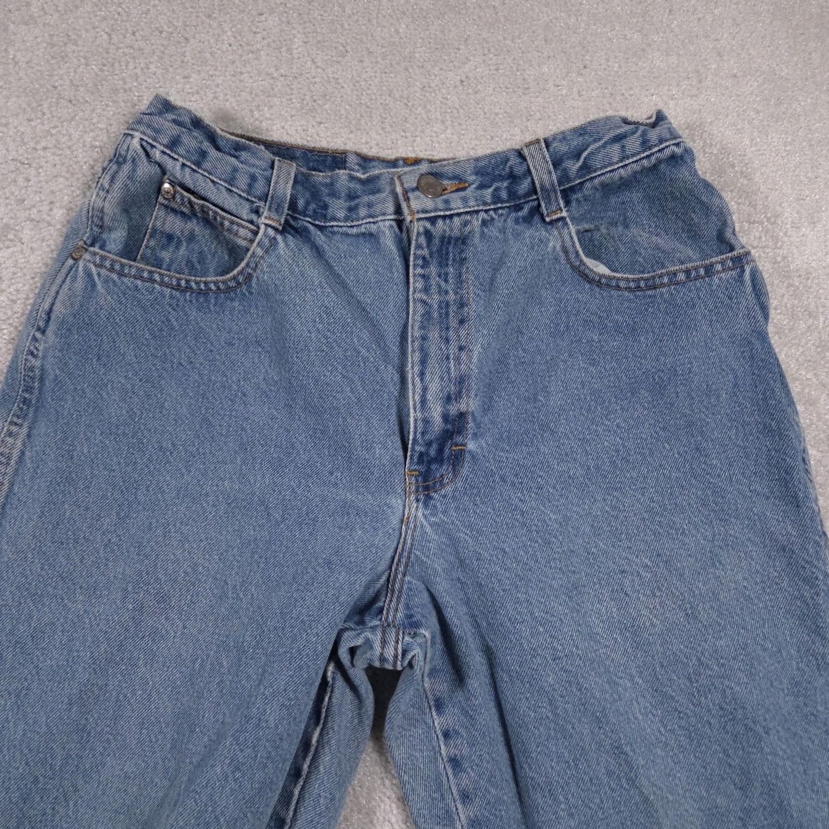 Vintage VINTAGE Gitano Jeans Womens 12 Short High Rise Tapered Denim 90s Blue Jeans Womens Size 34" / US 12 / IT 48 - 3 Thumbnail