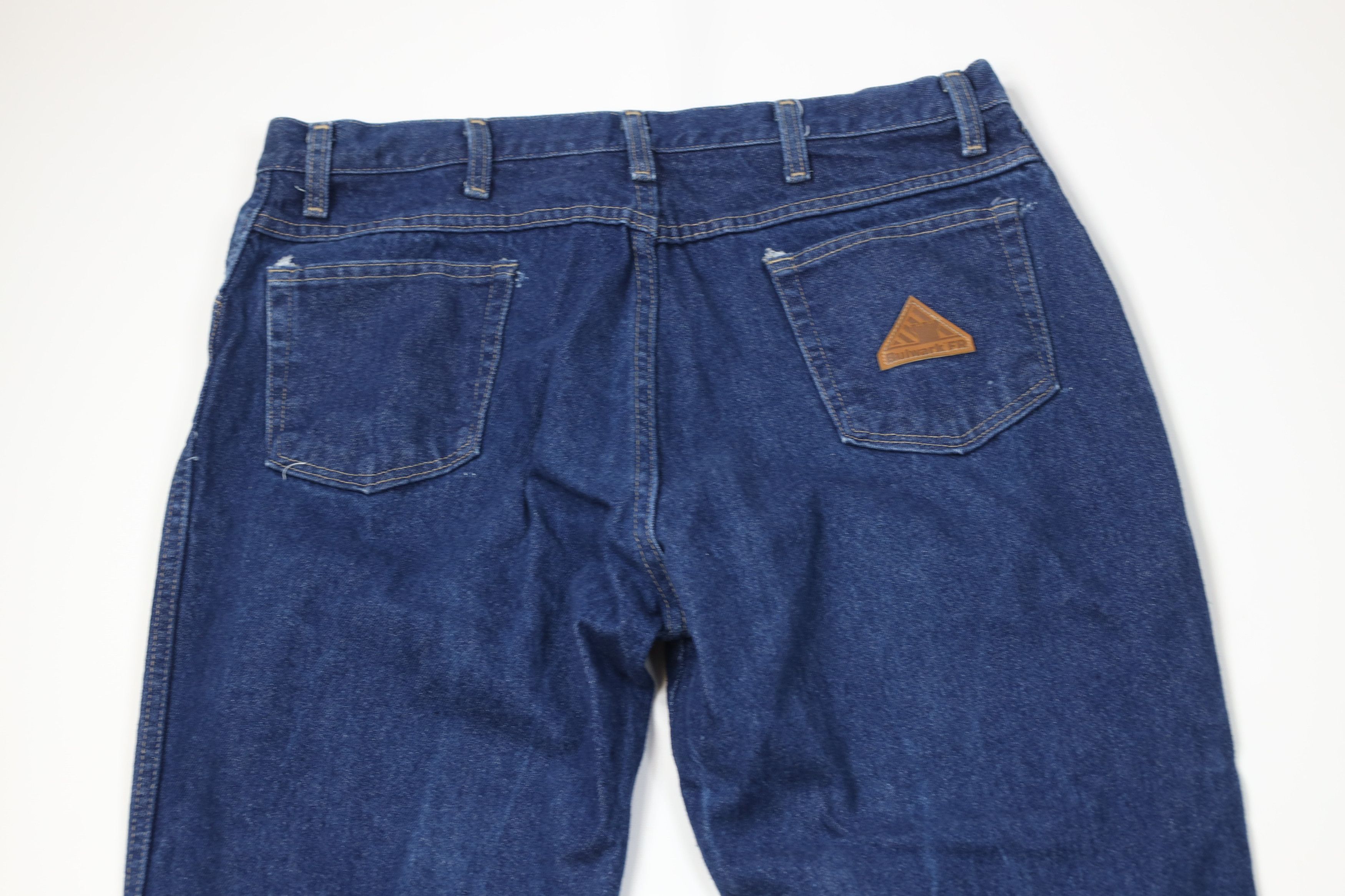 Bulwark Bulwark FR Resistant Workwear Wide Leg Denim Jeans Size US 38 / EU 54 - 13 Thumbnail