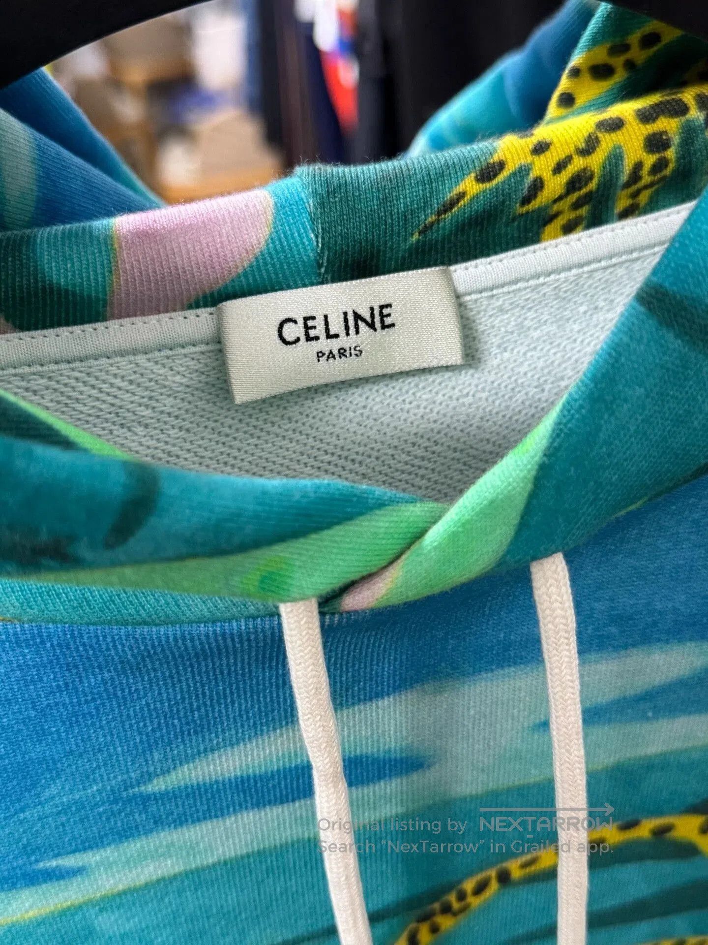 Celine celine autobahn printed loose hooded sweatshirt. Size US S / EU 44-46 / 1 - 4 Thumbnail