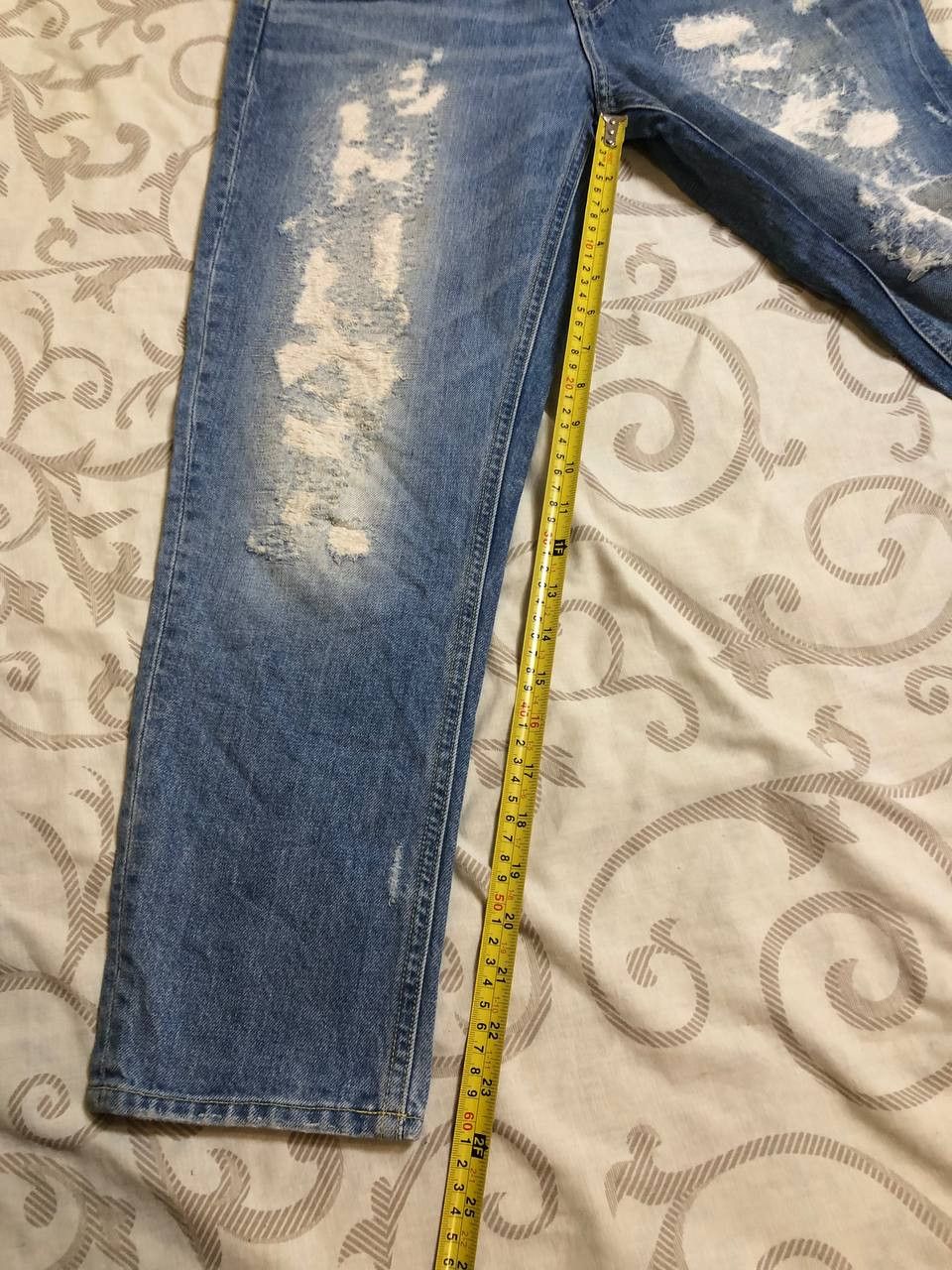 G-Star G-Star RAW 3301 Distressed Wash Heavy Fade & Paint Archive Size US 32 / EU 48 - 12 Thumbnail