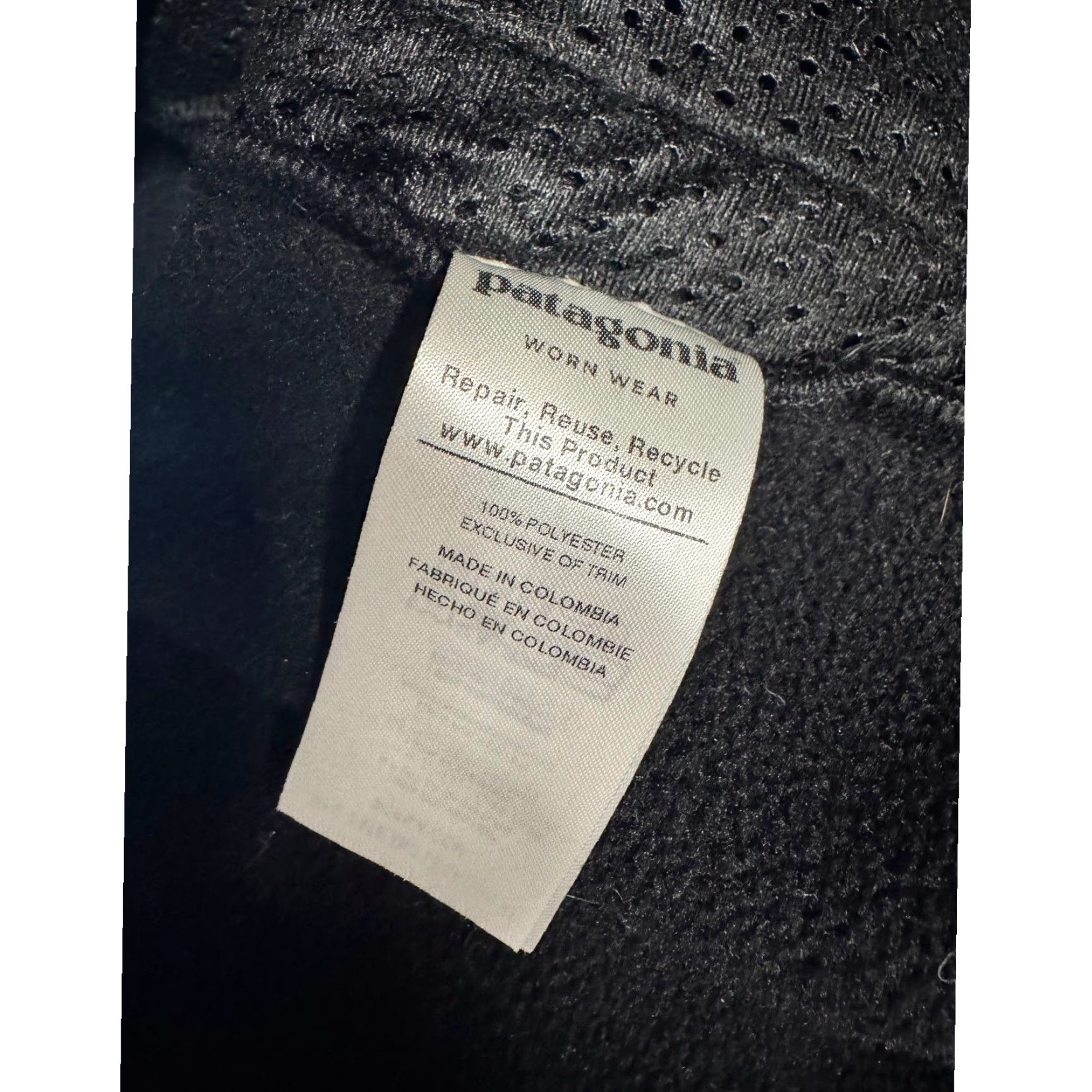 Patagonia VINTAGE Patagonia Karstens Synchilla Fleece Jacket Mens XS Black Full Zip Size US XS / EU 42 / 0 - 6 Thumbnail