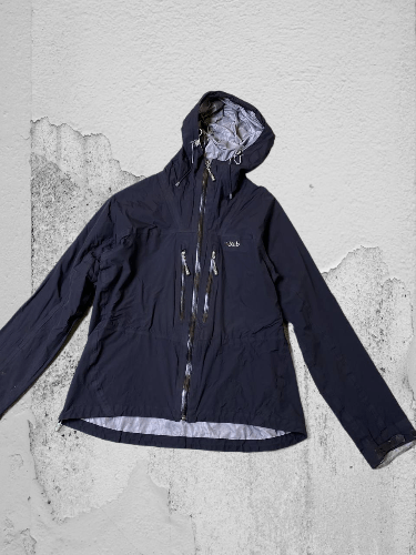 Rab Rab Downpour Eco Jacket Mens Full Zip Hooded Black Size US L / EU 52-54 / 3 - 1 Thumbnail