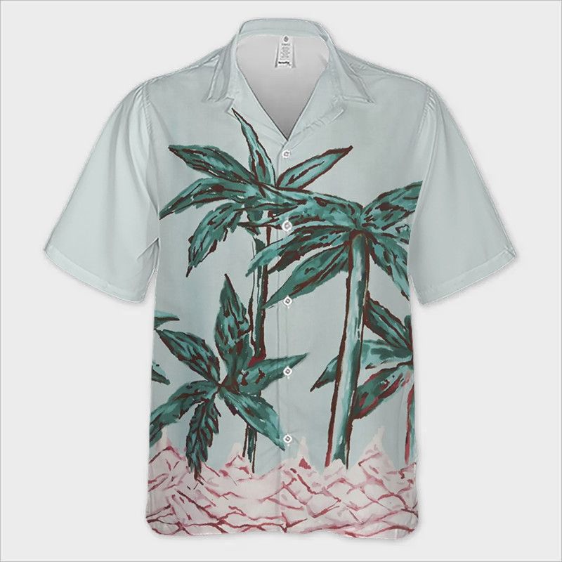 Designer × The Unbranded Brand Palms Row Viscose Bowling Shirt | Island Sophistication Size US S / EU 44-46 / 1 - 2 Thumbnail