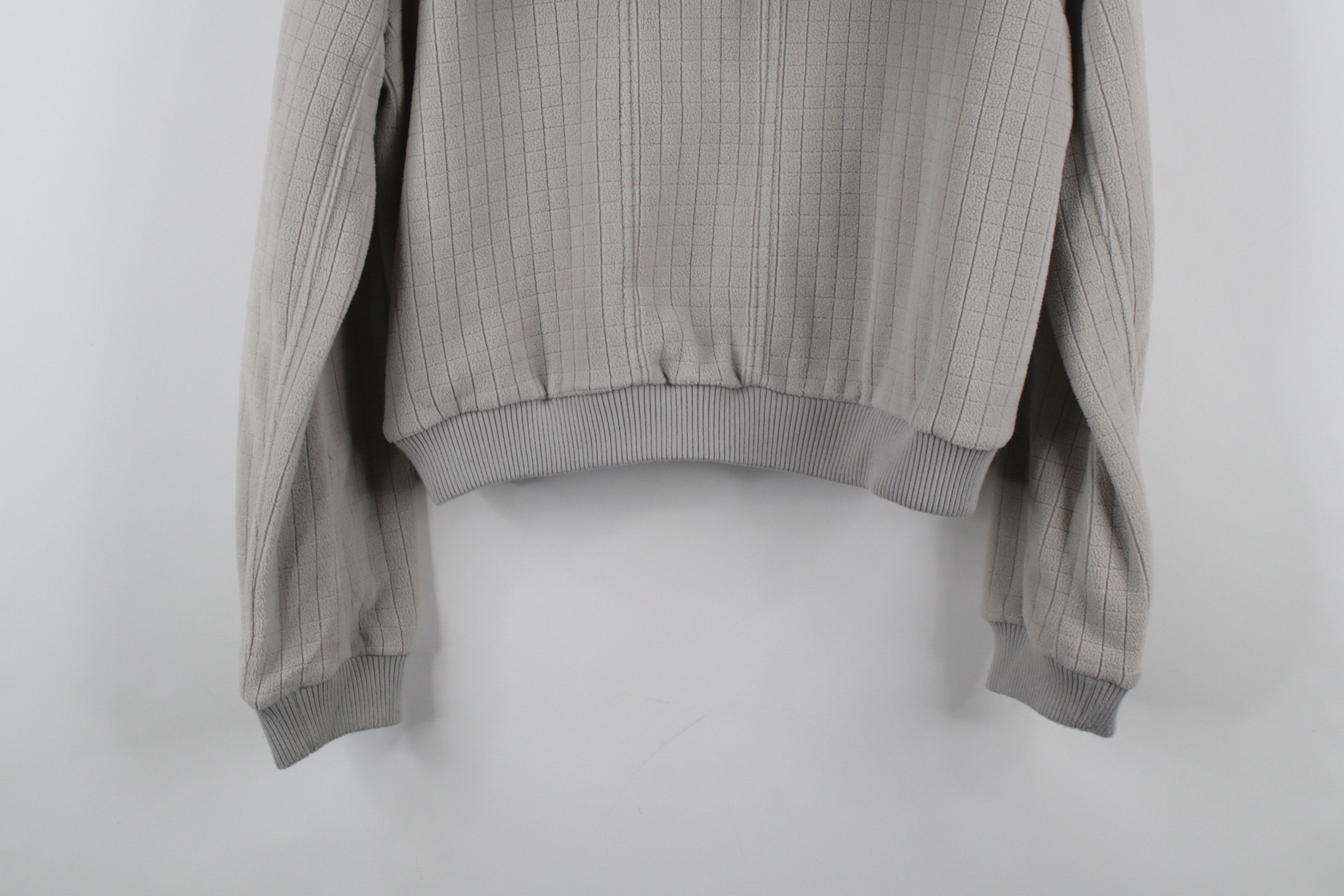 Vintage Beardedgoat Spell Out Sierra Fleece Hoodie Sweatshirt Gray Size M / US 6-8 / IT 42-44 - 11 Thumbnail
