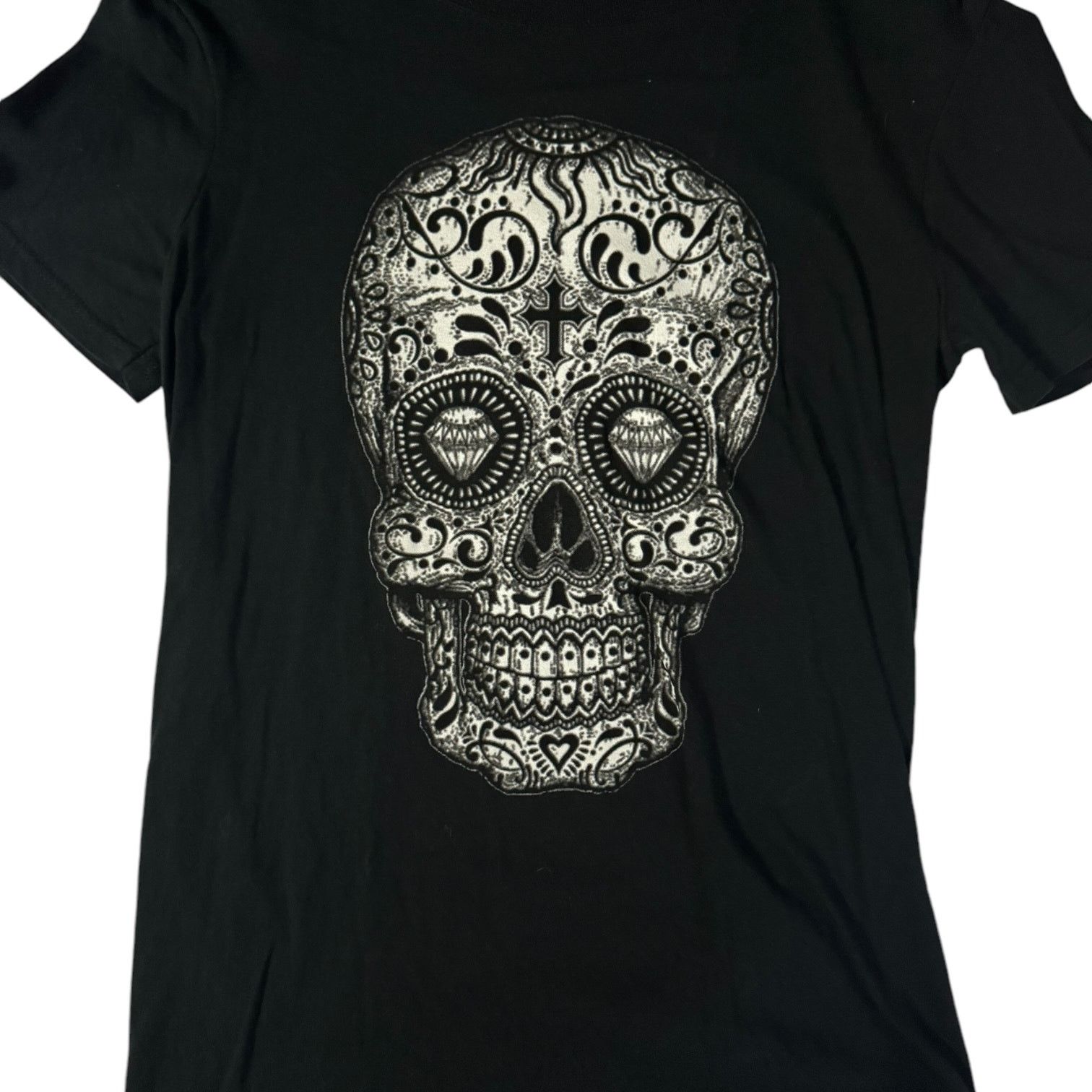 Other Sugar Skull Dia de los Muertos Black T Shirt Small Size US S / EU 44-46 / 1 - 1 Thumbnail