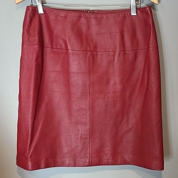 Vintage GENUINE LEATHER leather jacket and skirt set Womens 12 Punk Size XL / US 12-14 / IT 48-50 - 6 Thumbnail