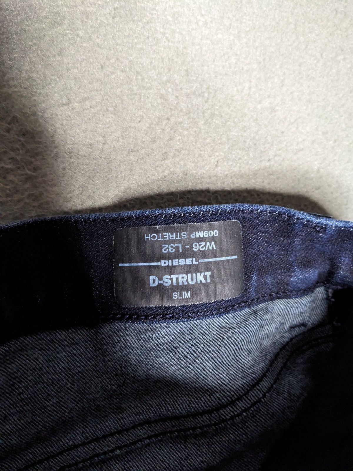 Diesel Diesel Womans Jeans D-STRUKT Denim Blue Slim 26x30 009MP Size 26" / US 2 / IT 38 - 13 Thumbnail