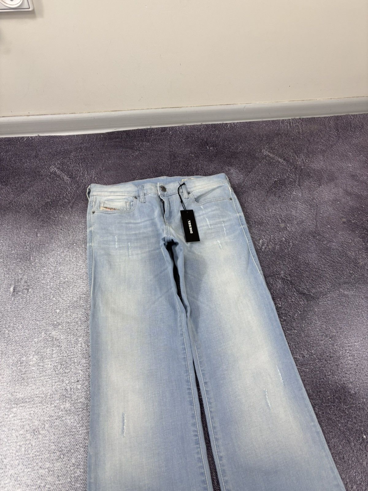 Diesel Diesel Bootzee NWT Women’s Regular Slim Bootcut Denim Jeans Size 26" / US 2 / IT 38 - 4 Thumbnail
