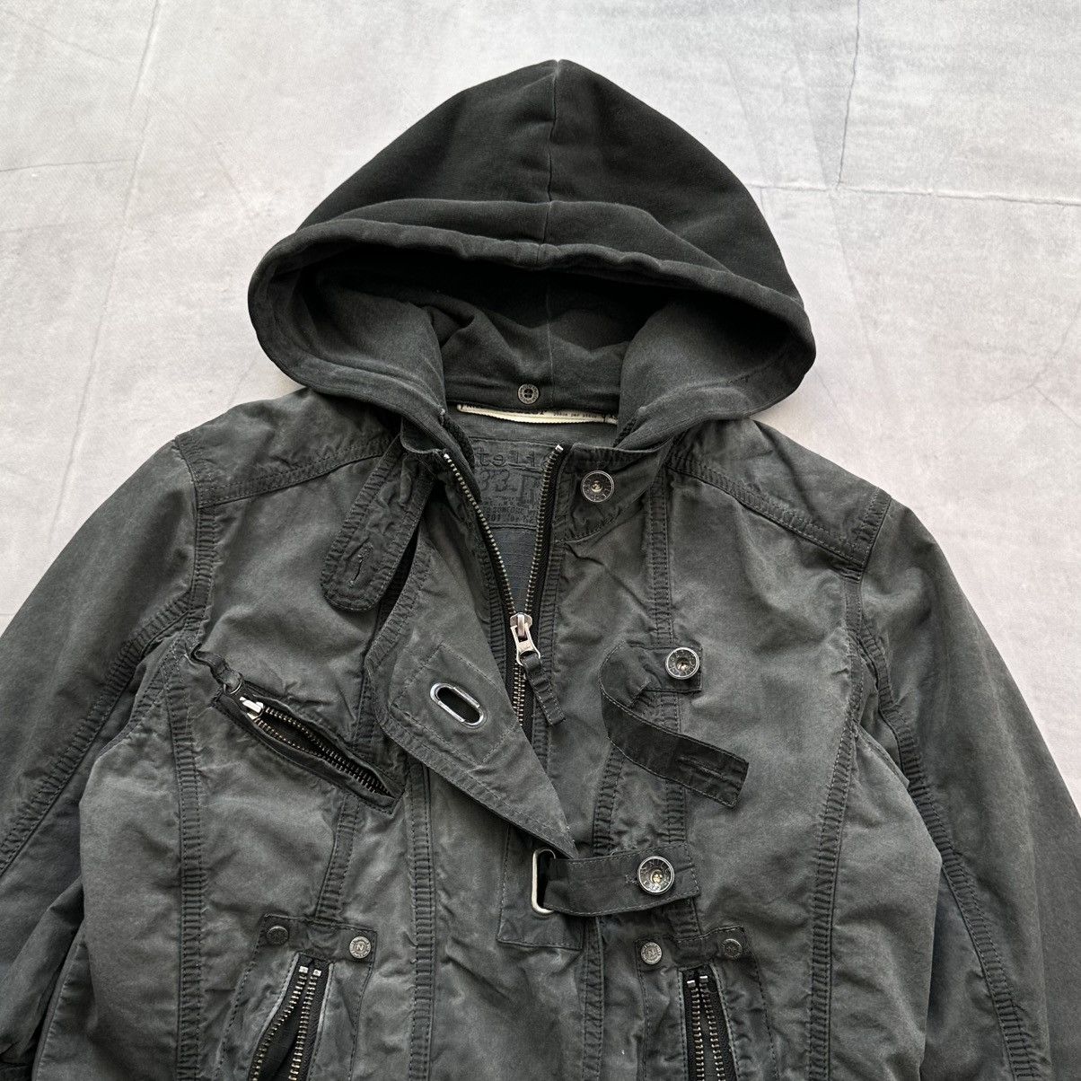 Hysteric Glamour × Undercover Punk Straps Zipper Garment Dyed Multipocket Jacket LGB Style Size XS / US 0-2 / IT 36-38 - 3 Thumbnail