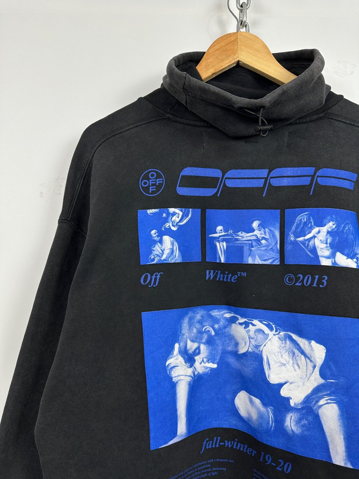 Off-White Off White Hardcore Caravaggio Black T-Shirt Size US S / EU 44-46 / 1 - 6 Thumbnail
