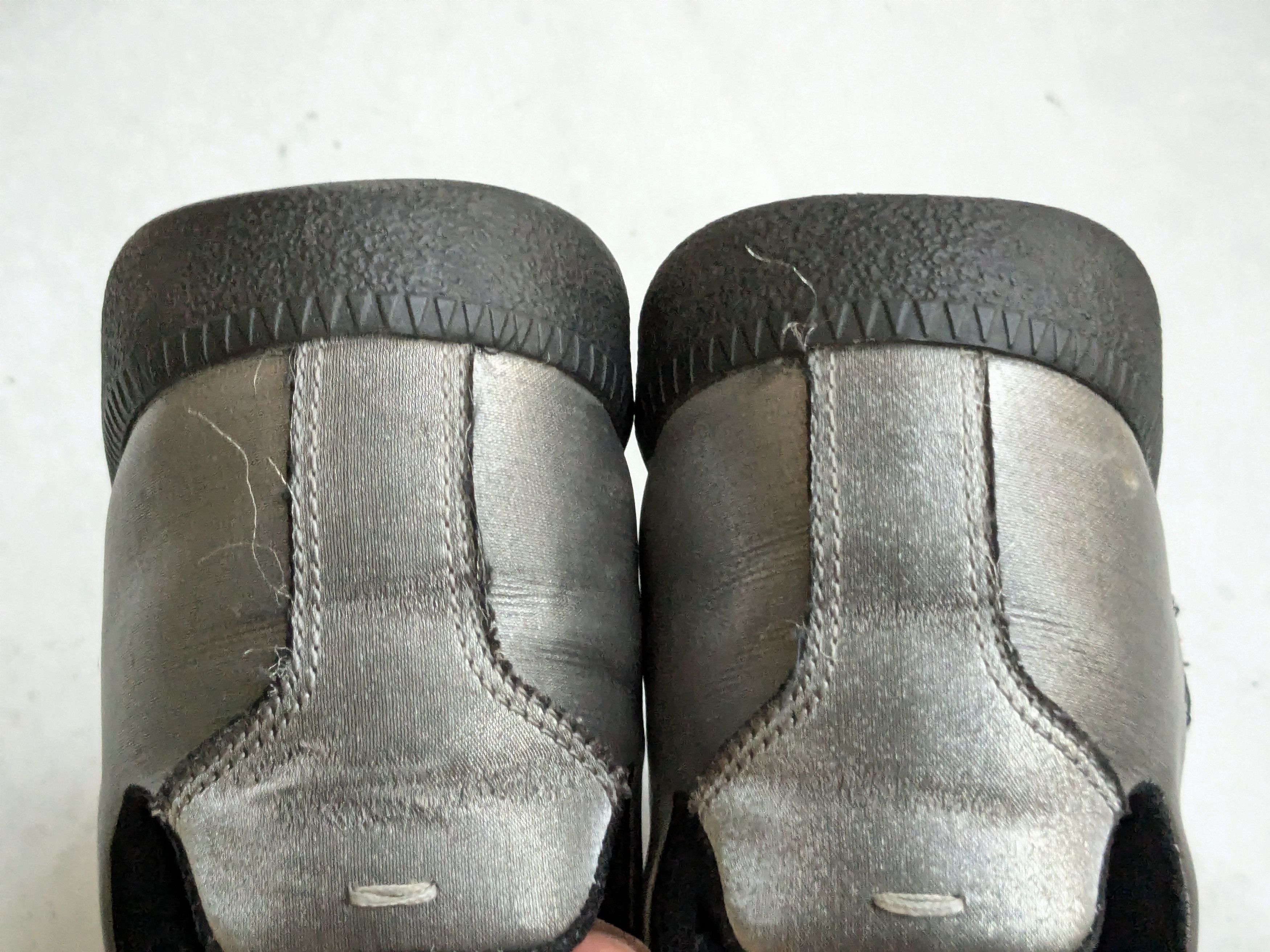 Maison Margiela Silver Maison Marigela Replica GAT Silver Black Satin 8.5 Size US 8.5 / EU 41-42 - 16 Thumbnail