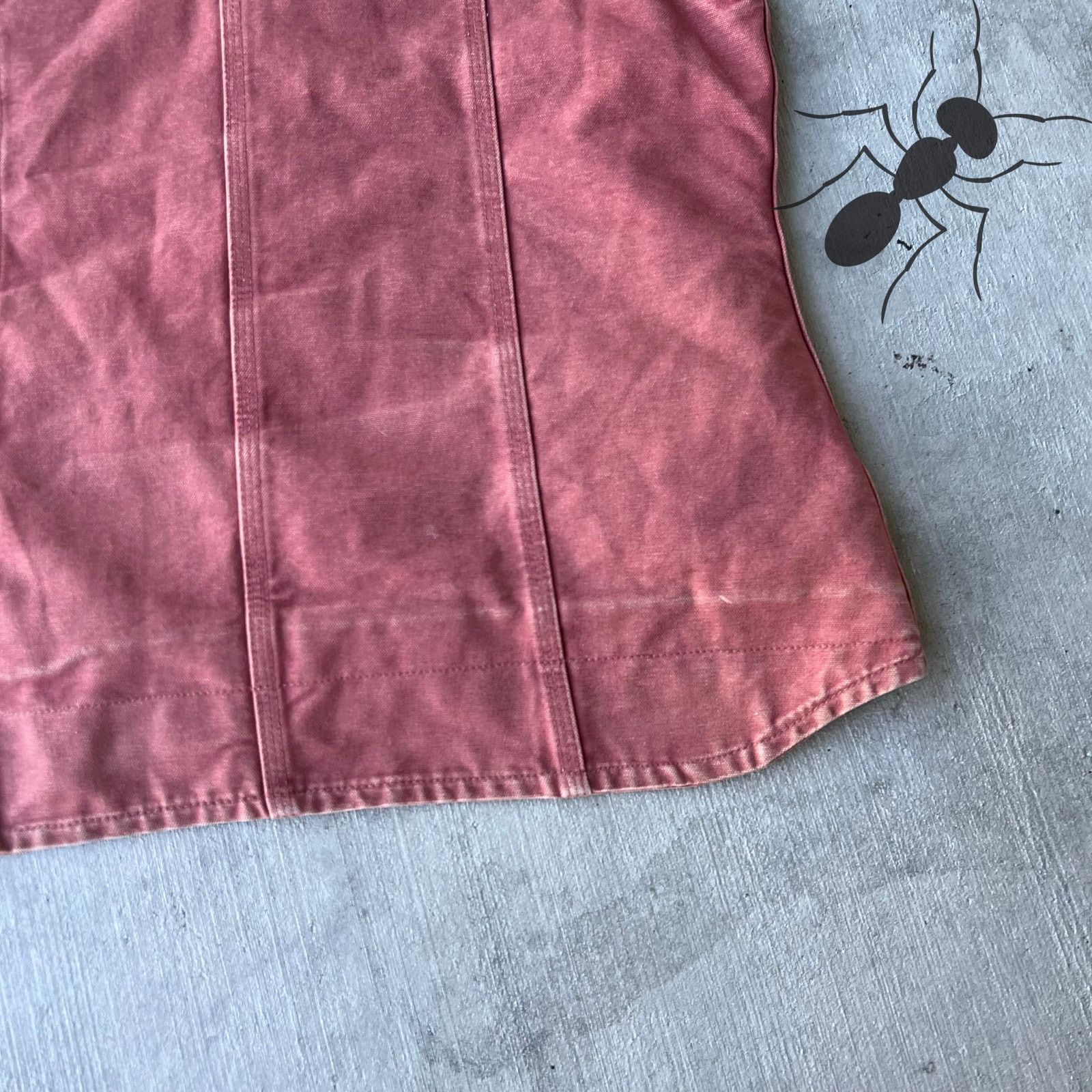 Carhartt × Vintage Carhartt WOMENS WV001 VRS pink work wear vest Size US L / EU 52-54 / 3 - 5 Thumbnail