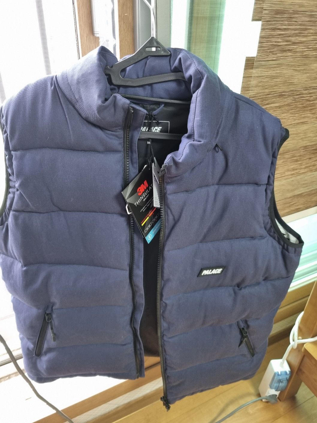 Palace palace reacto puff jacket blue 3M Size US M / EU 48-50 / 2 - 1 Thumbnail