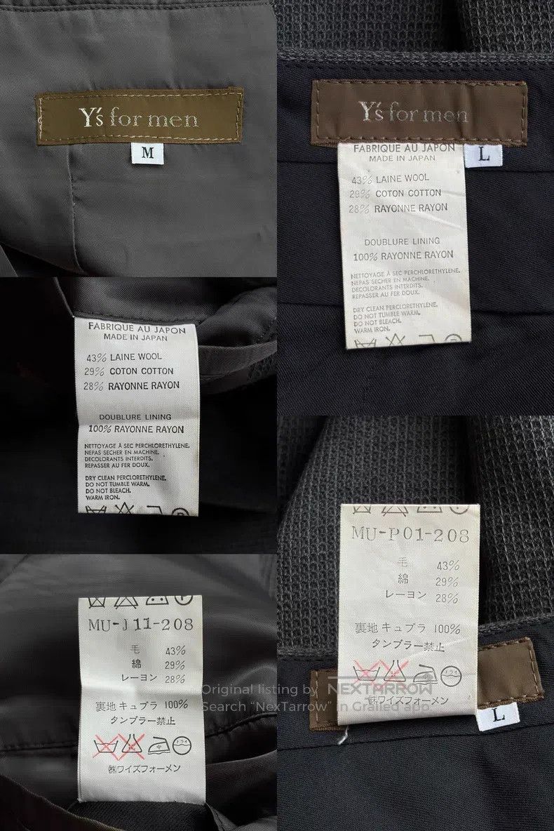 Yohji Yamamoto Yohji Yamamoto size m/l 90s Waffle Suits Size 38R - 9 Thumbnail