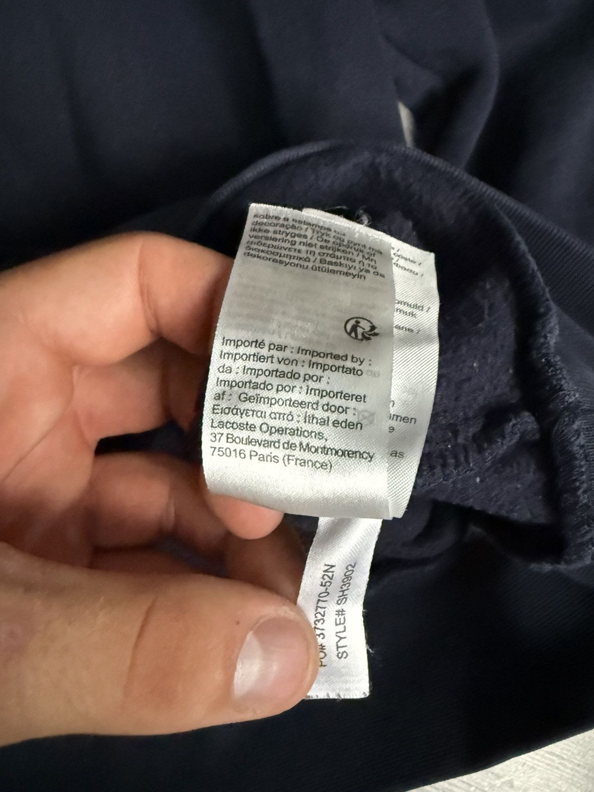 Lacoste Sweatshirt Lacoste Crewneck Size US L / EU 52-54 / 3 - 4 Thumbnail