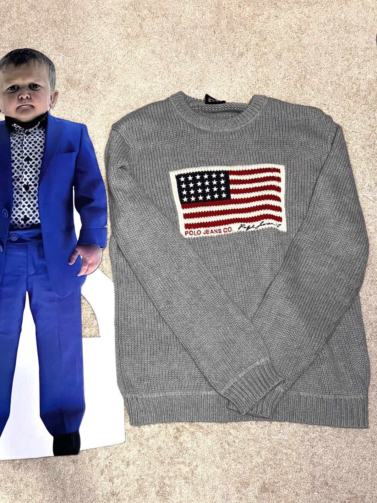 Polo Ralph Lauren Polo Jeans Co Ralph Lauren Flag Sweatshirt Size US M / EU 48-50 / 2 - 1 Thumbnail