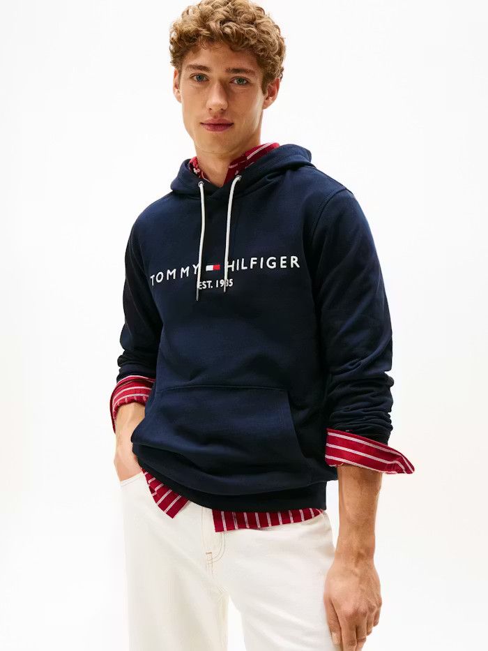 Tommy Hilfiger Tommy Hilfiger Embroidered Logo Hoodie Size US S / EU 44-46 / 1 - 1 Thumbnail