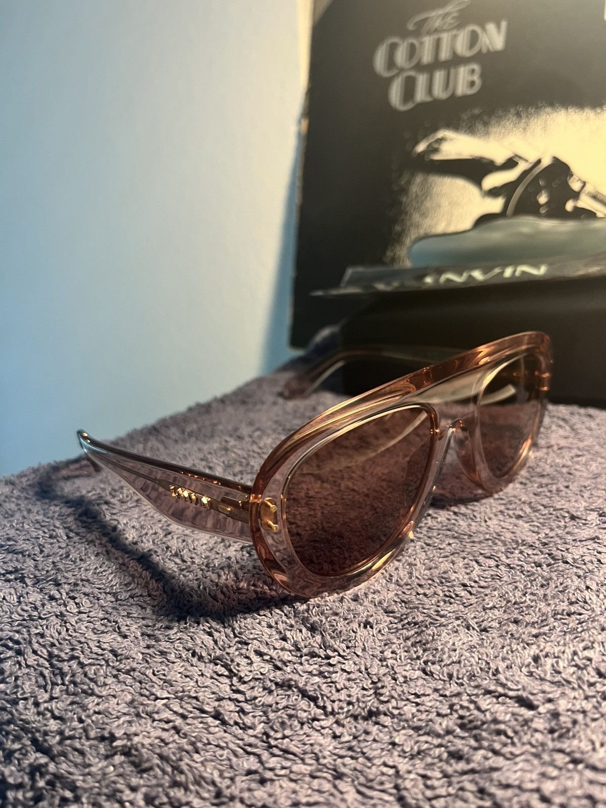 Lanvin Lanvin Sunglasses-Model Aviator Transparent Rose. Sold onlin Size ONE SIZE - 2 Thumbnail