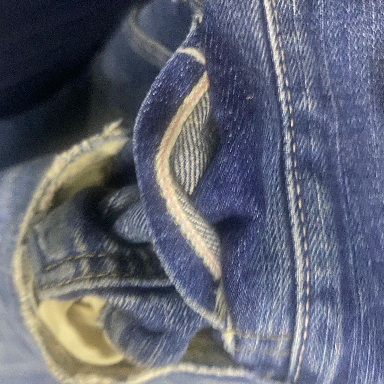 Edwin 💥Best Offer💥Vintage Edwin 505x Selvegde Distressed Denim Size US 35 - 13 Thumbnail