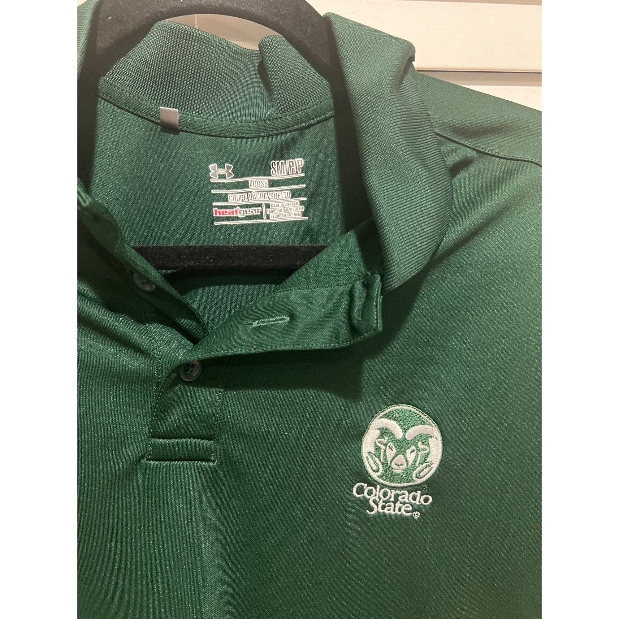 Under Armour Under Armour Colorado State Rams Polo Shirt - Size S Size US S / EU 44-46 / 1 - 2 Thumbnail