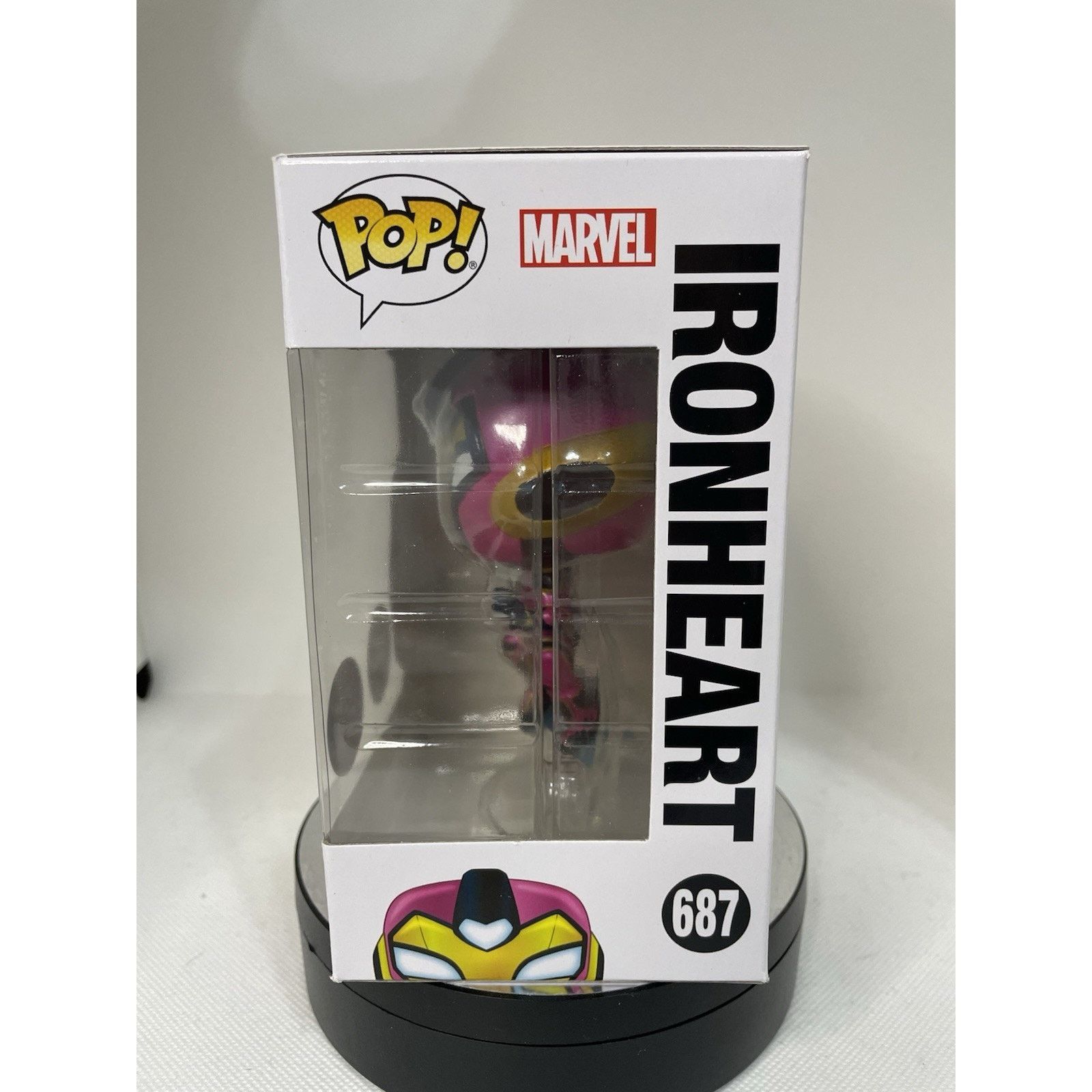 Marvel Comics Funko Pop! Ironheart (Chase) (Glows in the Dark) - PIAB #687 Size ONE SIZE - 3 Thumbnail