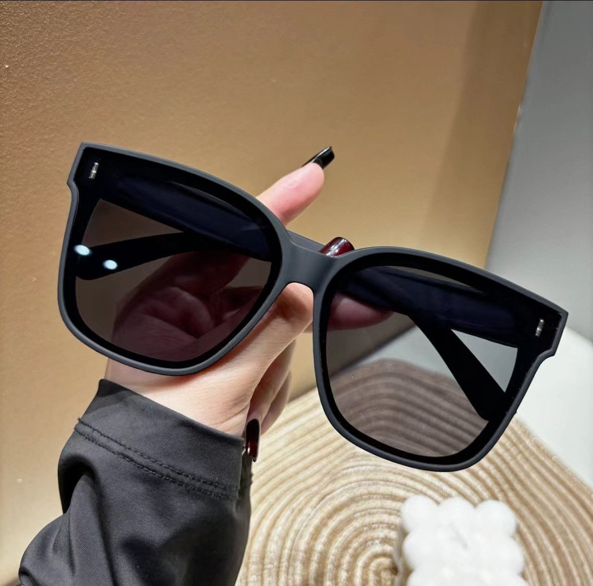 VIBE Dark Street ins style custom avant-garde sunglasses Size ONE SIZE - 5 Thumbnail