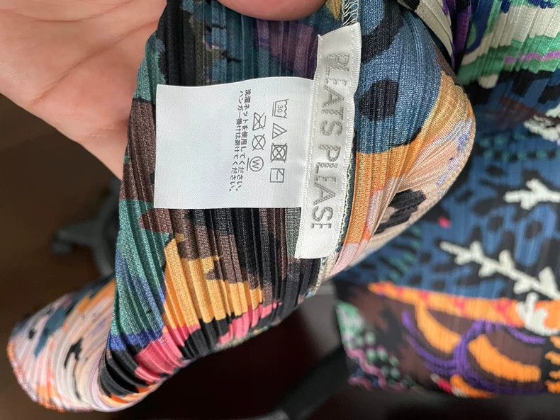 Issey Miyake Issey Miyake size:3 Colorful color-blocked long-sleeved sh Size XS / US 0-2 / IT 36-38 - 3 Thumbnail