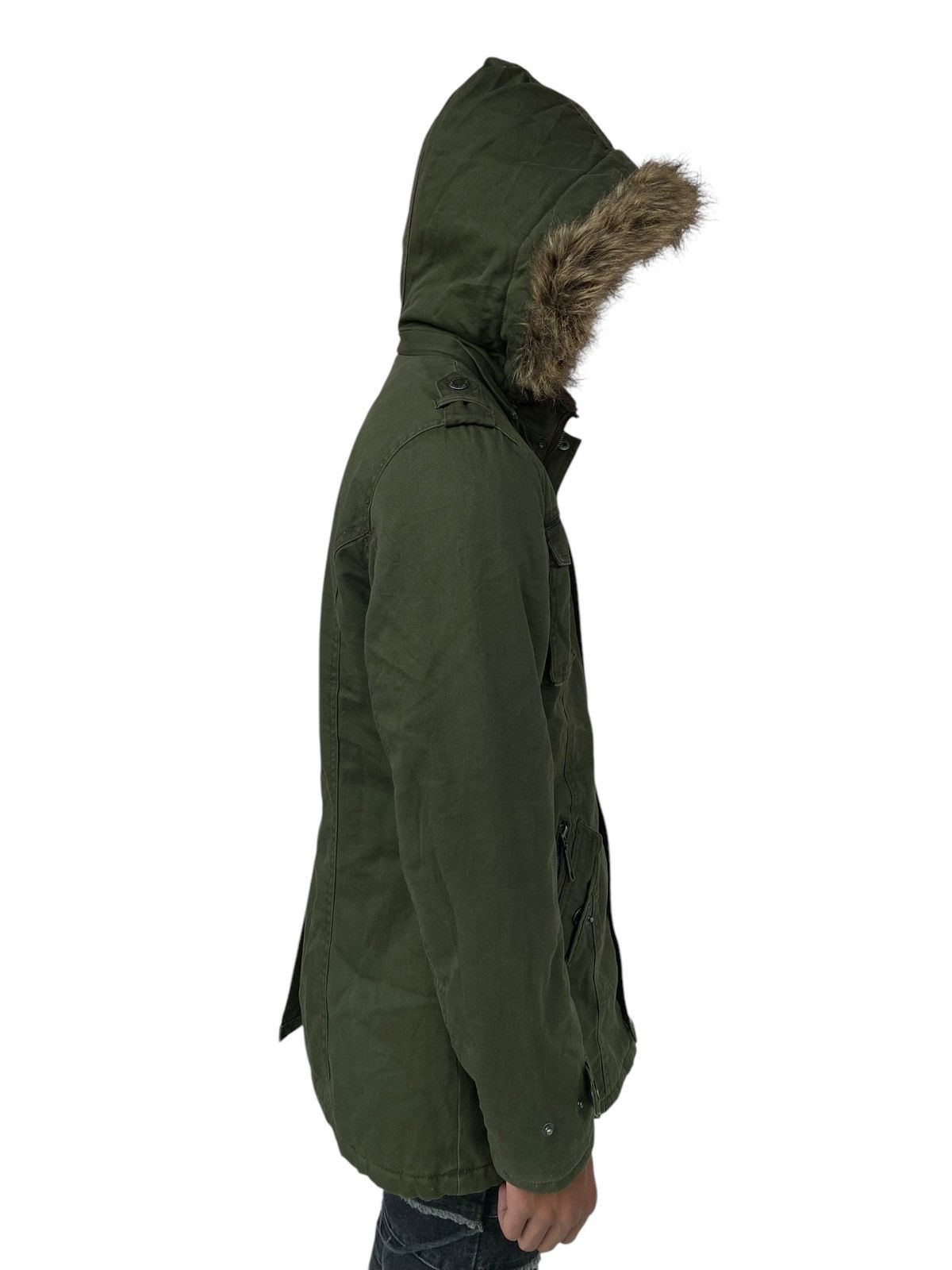 In The Attic 2000s In The Attic - Apocalypse Style Fur Hoodie Jacket Size US M / EU 48-50 / 2 - 3 Thumbnail