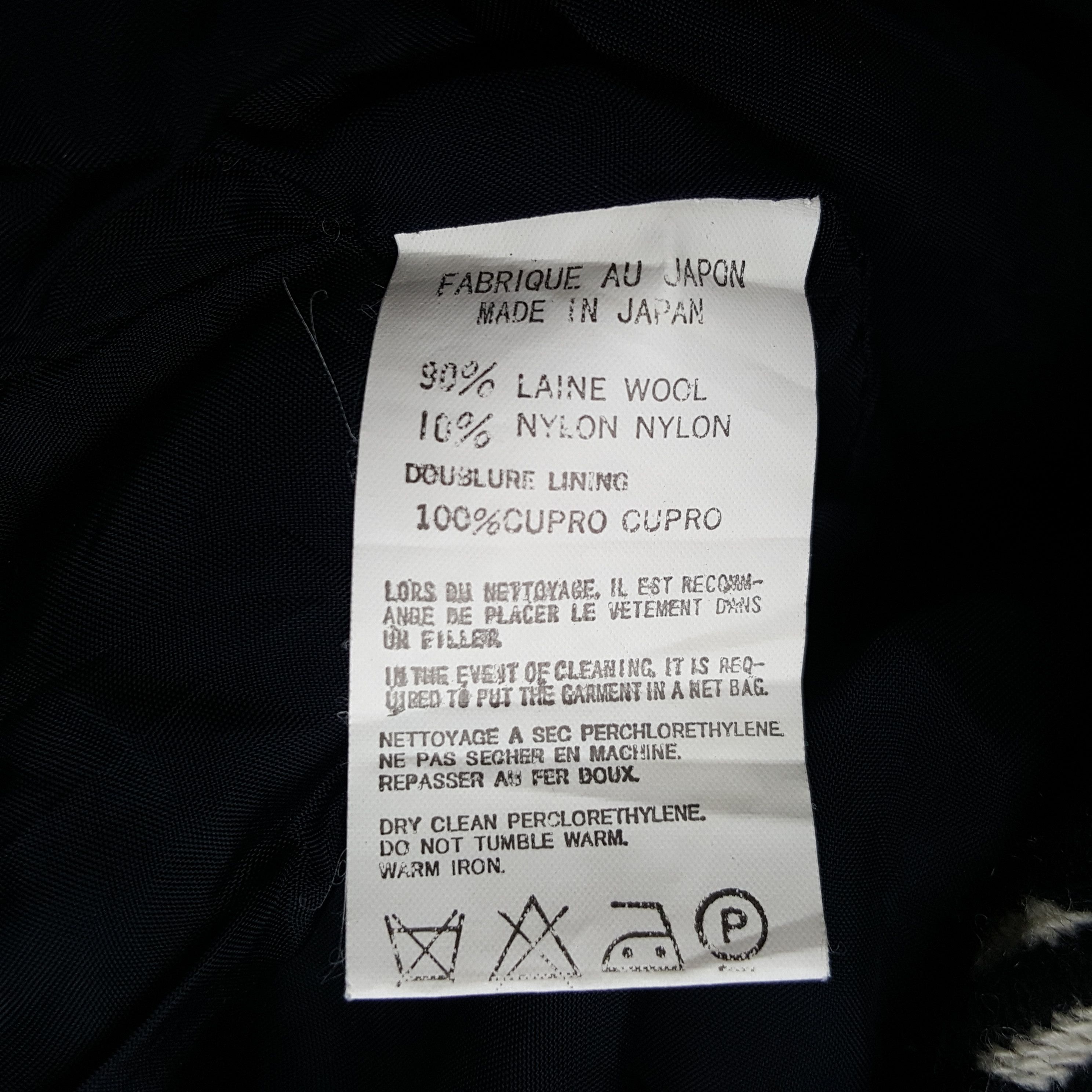 Vintage × Yohji Yamamoto Vintage Yohji Yamamoto Wool Blazer Coat Size S / US 4 / IT 40 - 10 Thumbnail