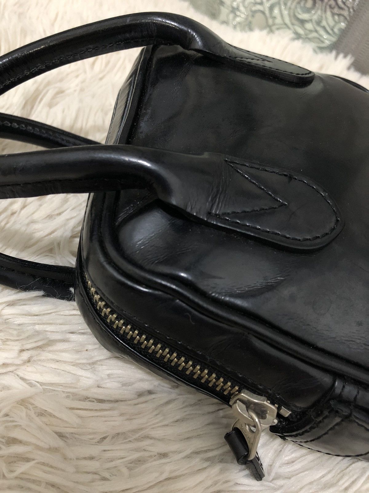 Comme des Garcons × Designer COMME des GARCONS Mini Leather Handbag Size ONE SIZE - 9 Thumbnail